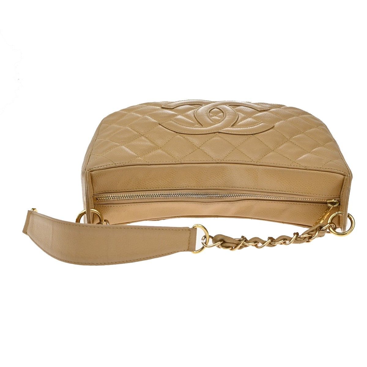 Chanel Chanel Logo Chain Shoulder Bag Leather Size ONE SIZE - 13 Thumbnail