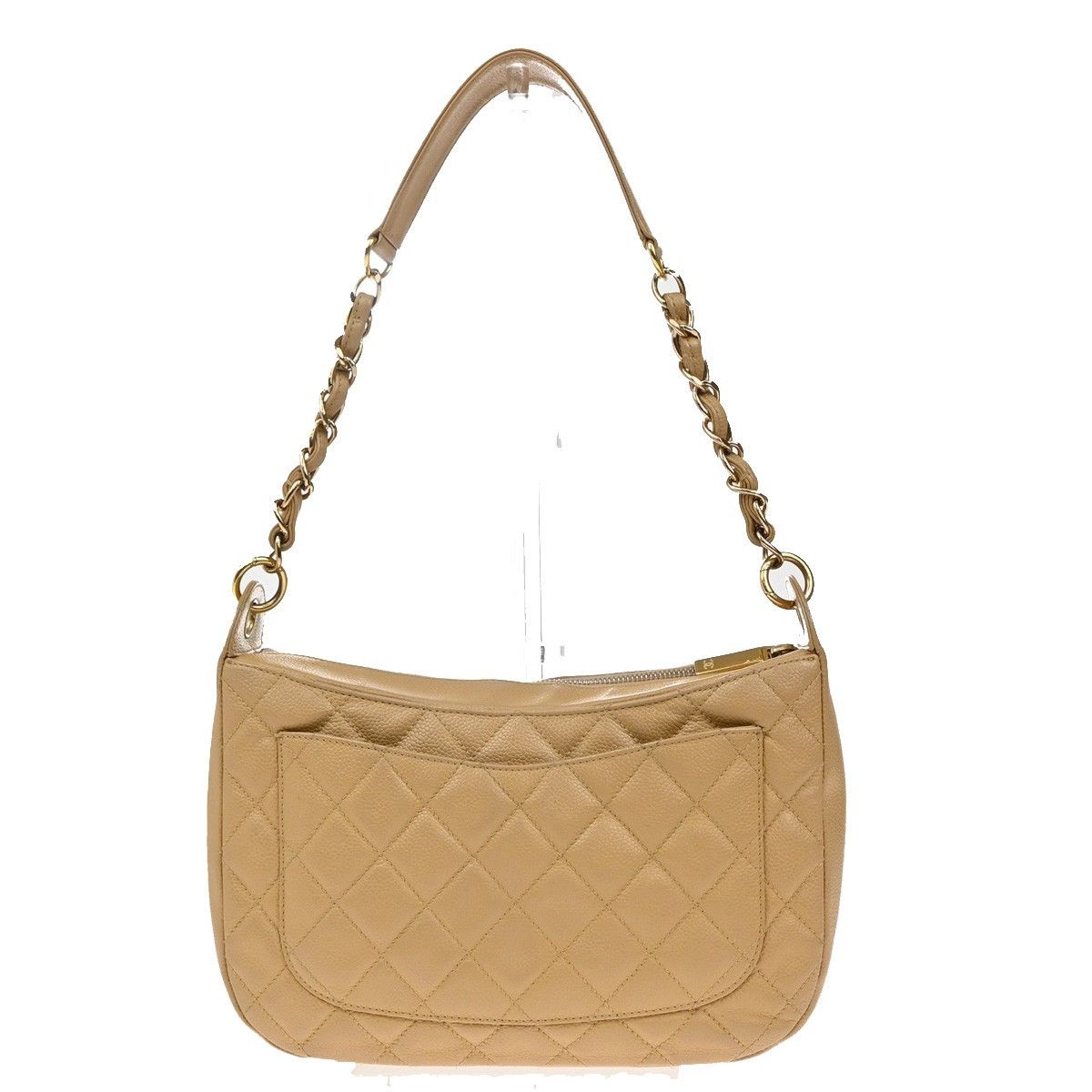 Chanel Chanel Logo Chain Shoulder Bag Leather Size ONE SIZE - 2 Thumbnail