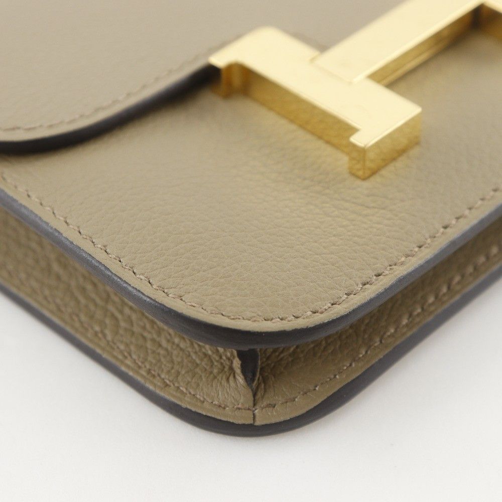 Hermes Hermes Constance Slim Wallet Shave Color Size ONE SIZE - 6 Thumbnail