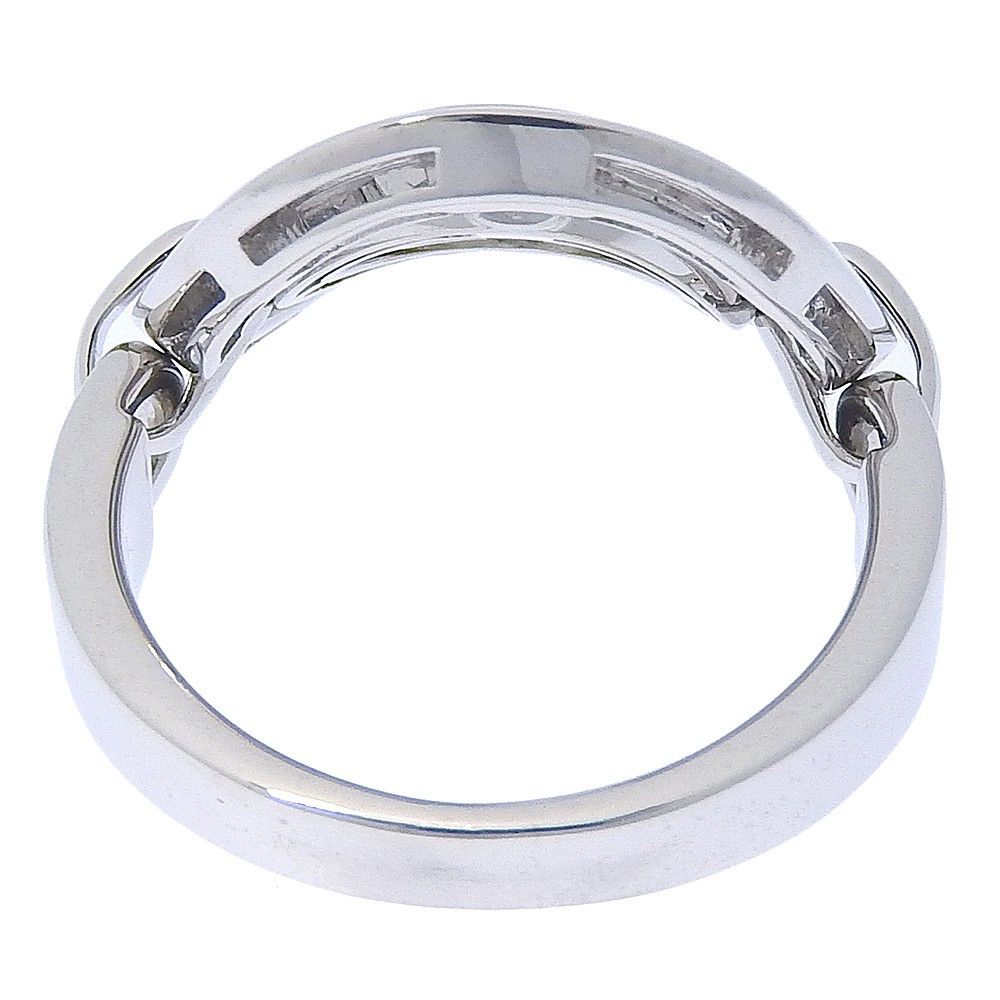 Bvlgari Bvlgari Astrale Cerchi Shield Ring 18K White Gold Size ONE SIZE - 4 Thumbnail