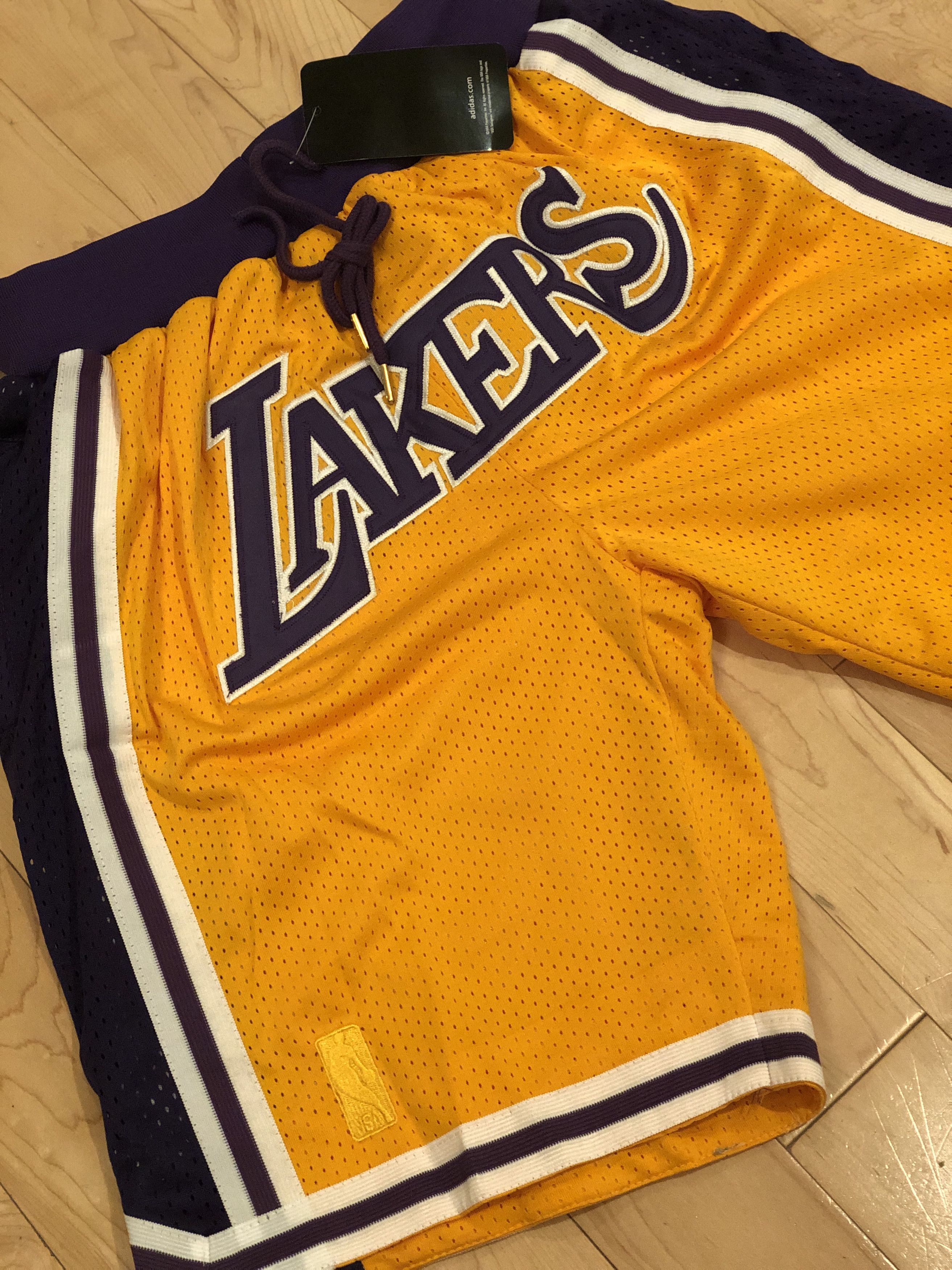 Just Don LeBron James x Just Don Laker Shorts all size Medium Grailed