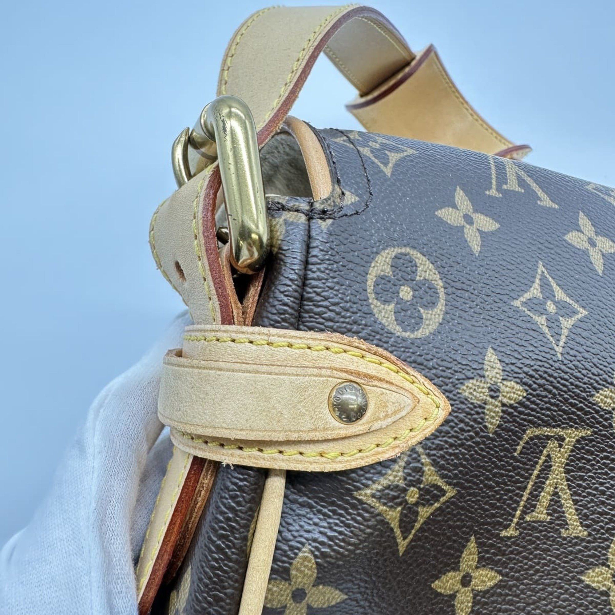 Louis Vuitton LOUIS VUITTON M40027 Hudson PM Shoulder Bag, Brown, Monogram, for Men and Women Size ONE SIZE - 11 Thumbnail