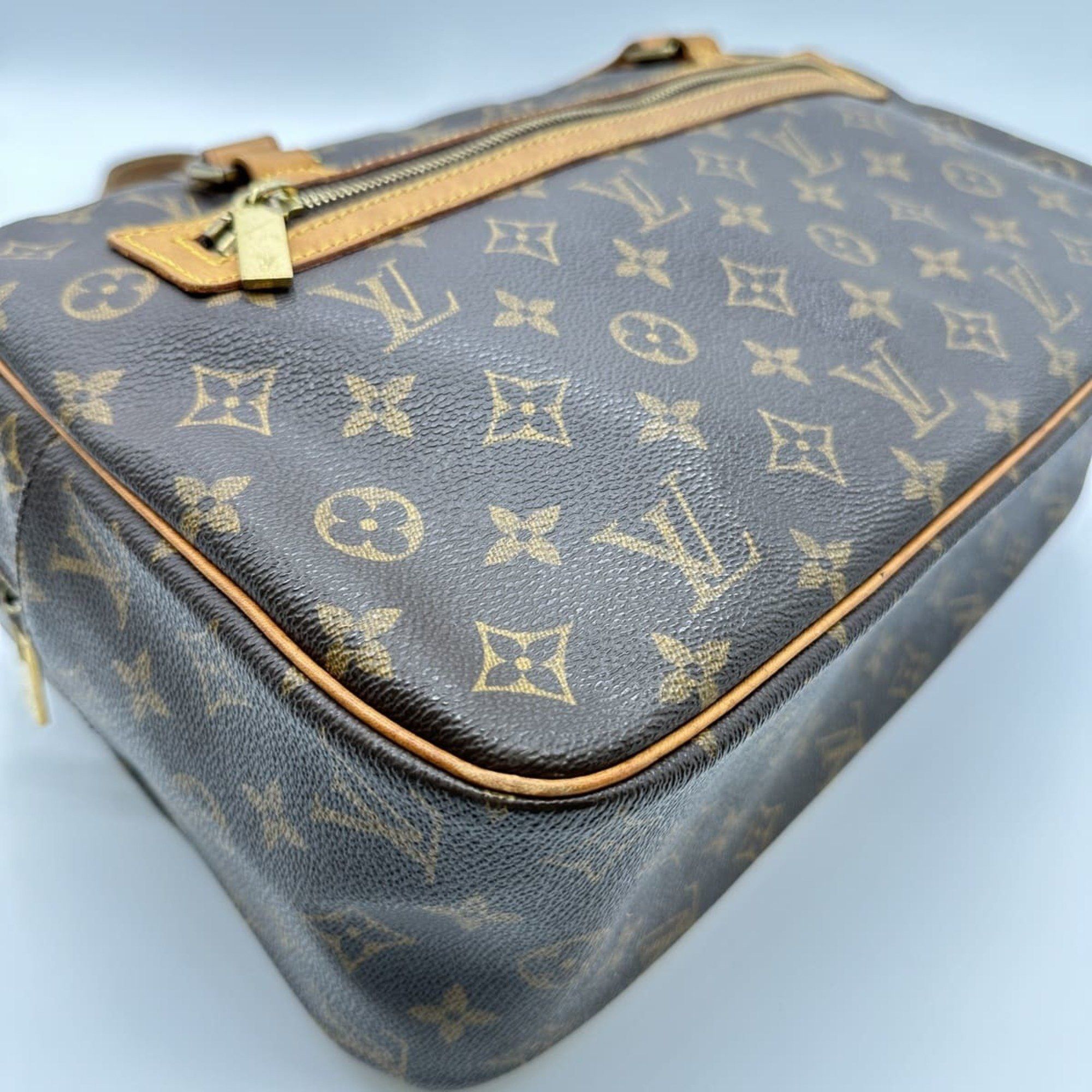 Louis Vuitton LOUIS VUITTON M51181 Cite GM Tote/Shoulder Bag in Brown Monogram Leather for Men and Women Size ONE SIZE - 3 Thumbnail