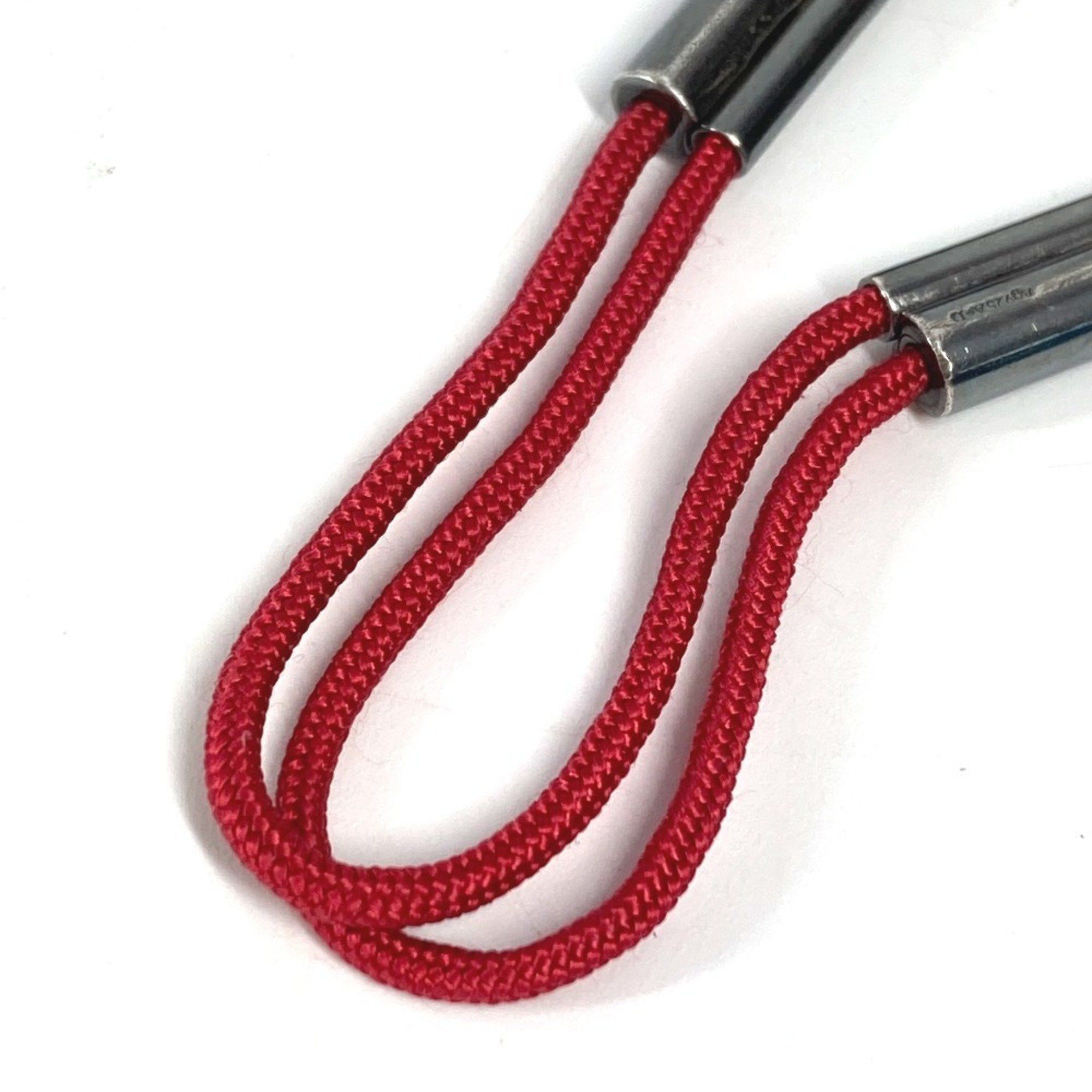 Hermes HERMES Declick Bag Charm Key Ring Keychain AG925 Unisex Red Size ONE SIZE - 9 Thumbnail
