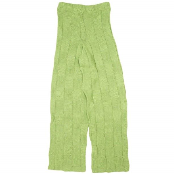 Other Other Baserange KONAK PANTS Organic Cotton Knit Pants Cotton Bottoms DUTY FREE for USA Size ONE SIZE - 2 Thumbnail