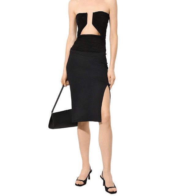 Other Other N°21 23SW-C041-7534 Rayon Blend Skirt Others Skirts 23SW-C041-7534 DUTY FREE for USA Size ONE SIZE - 3 Thumbnail