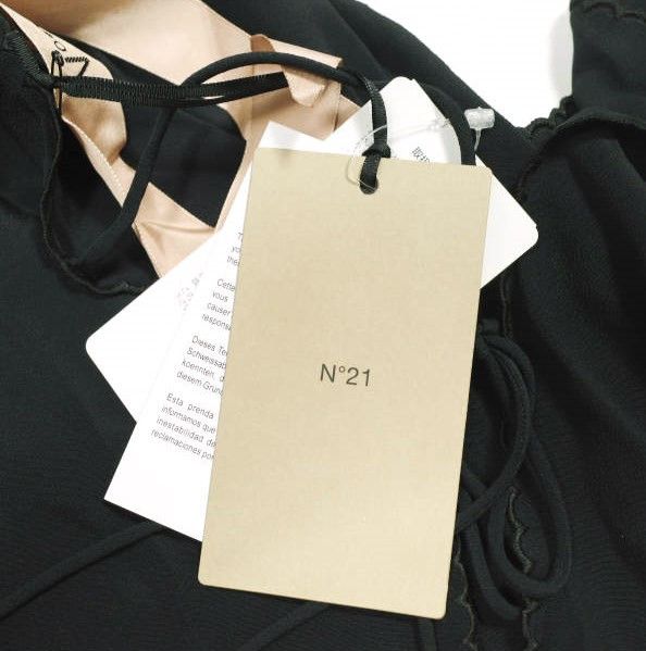 Other Other N°21 23SW-G062-5111 Acetate Silk Blouse Others Tops 23SW-G062-5111 DUTY FREE for USA Size ONE SIZE - 3 Thumbnail