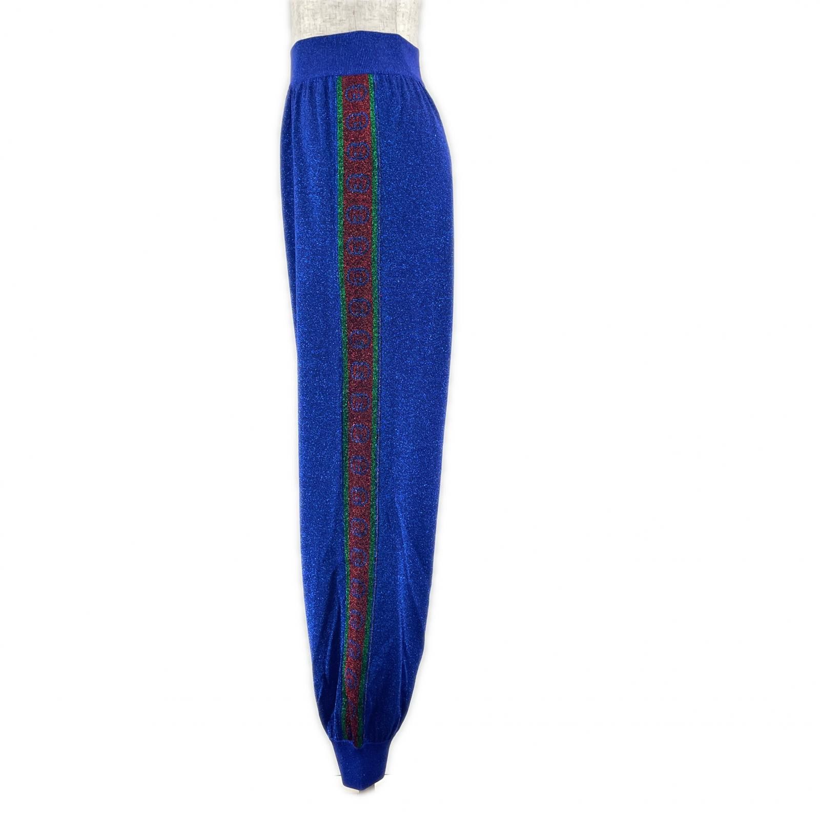 Gucci Gucci Gucci Interlocking G Web Line Lam Wool Pants Others Pants 579764 DUTY FREE for USA Size ONE SIZE - 2 Thumbnail