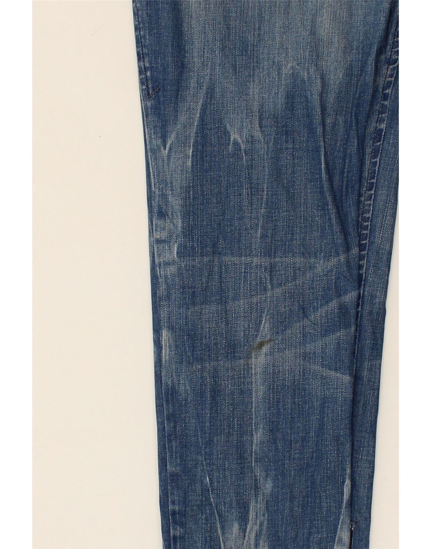 Diesel Womens Zivy Slim Jeans W31 L25 Blue Cotton Size 42" / US 20 - 3 Thumbnail