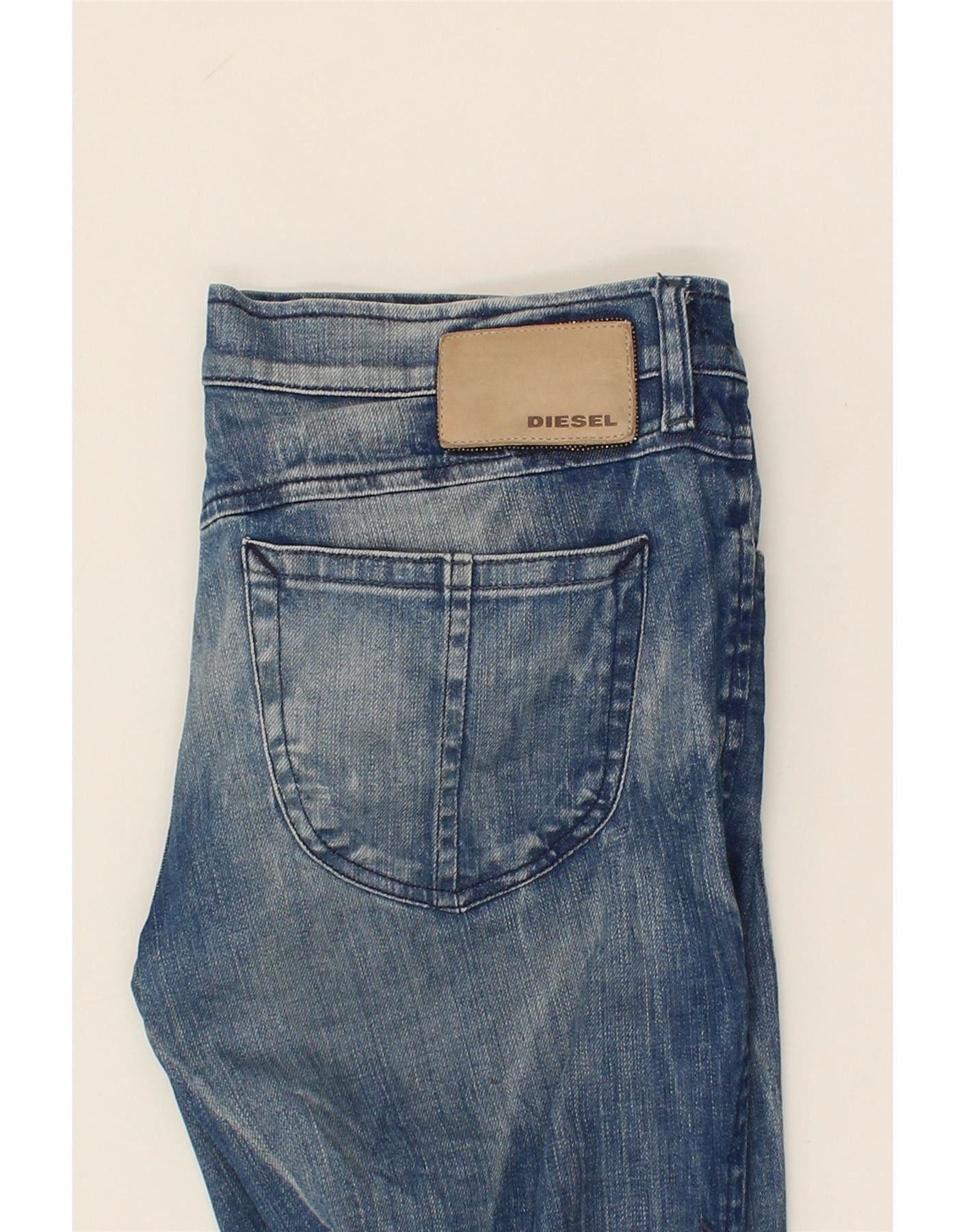 Diesel Womens Zivy Slim Jeans W31 L25 Blue Cotton Size 42" / US 20 - 5 Thumbnail