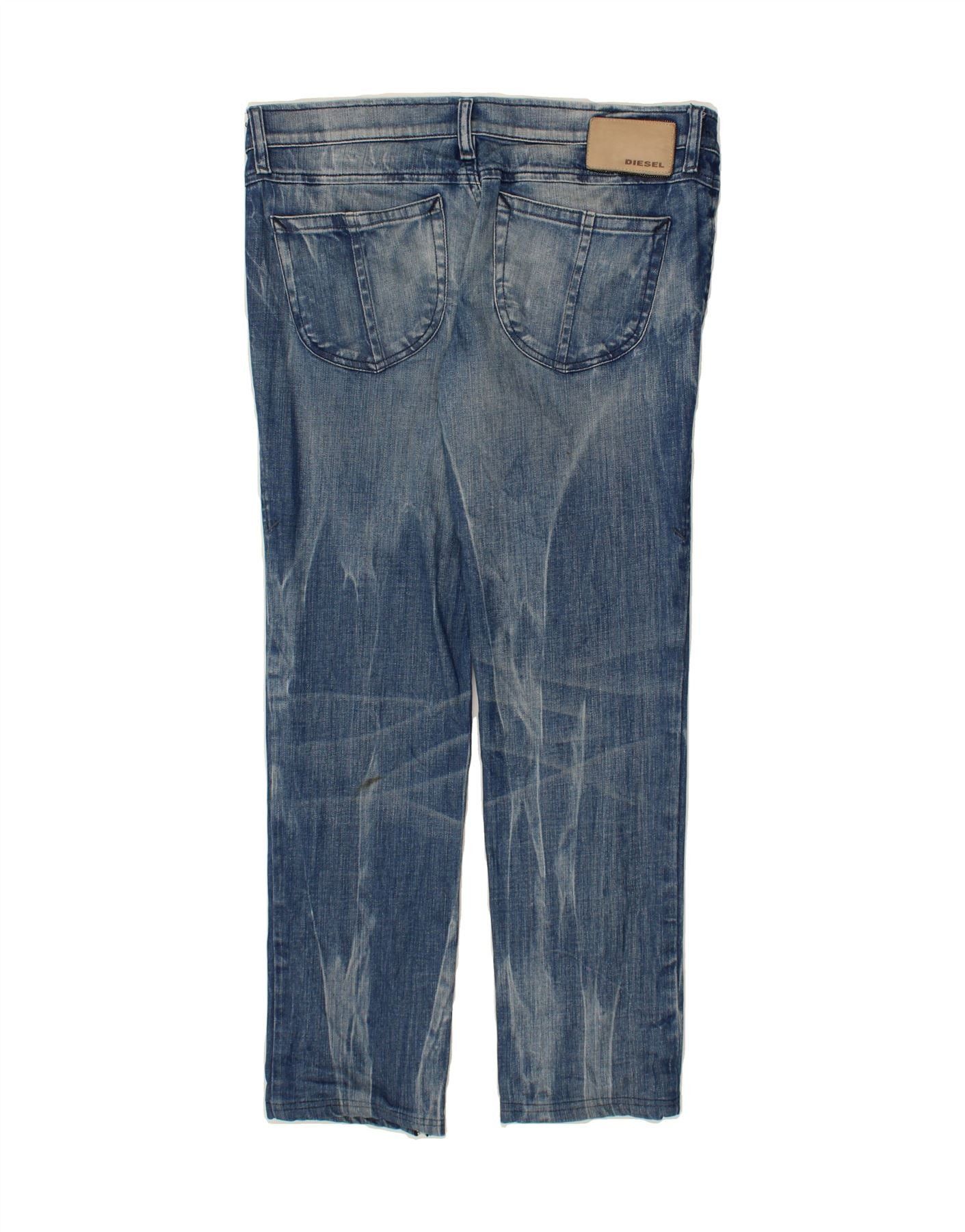 Diesel Womens Zivy Slim Jeans W31 L25 Blue Cotton Size 42" / US 20 - 2 Thumbnail