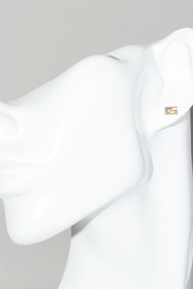 Gucci Gucci Gucci G Logo Au750 Earrings Metal Earrings DUTY FREE for USA Size ONE SIZE - 2 Thumbnail