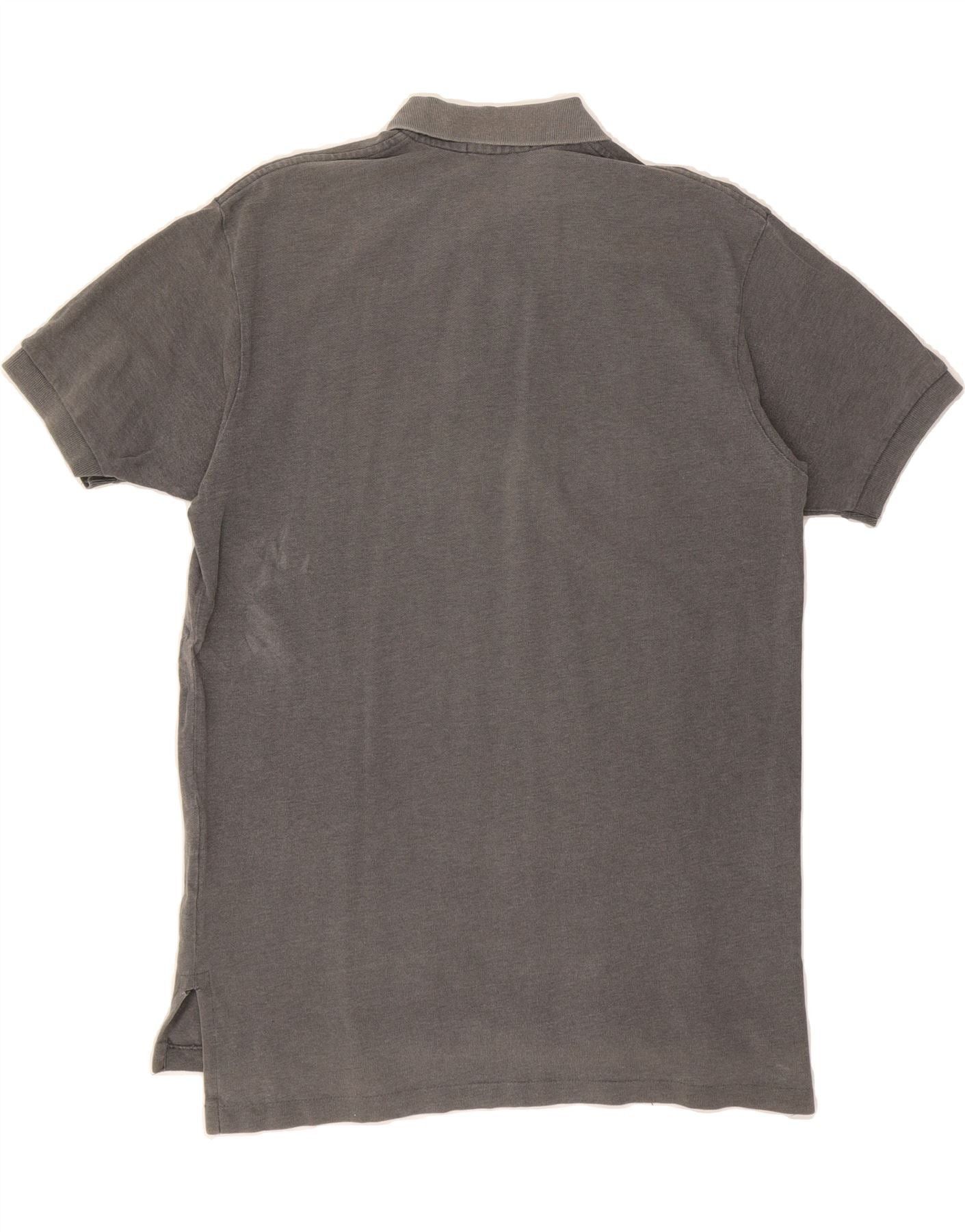 Polo Ralph Lauren Mens Polo Shirt Large Grey Cotton Size US L / EU 52-54 / 3 - 2 Thumbnail