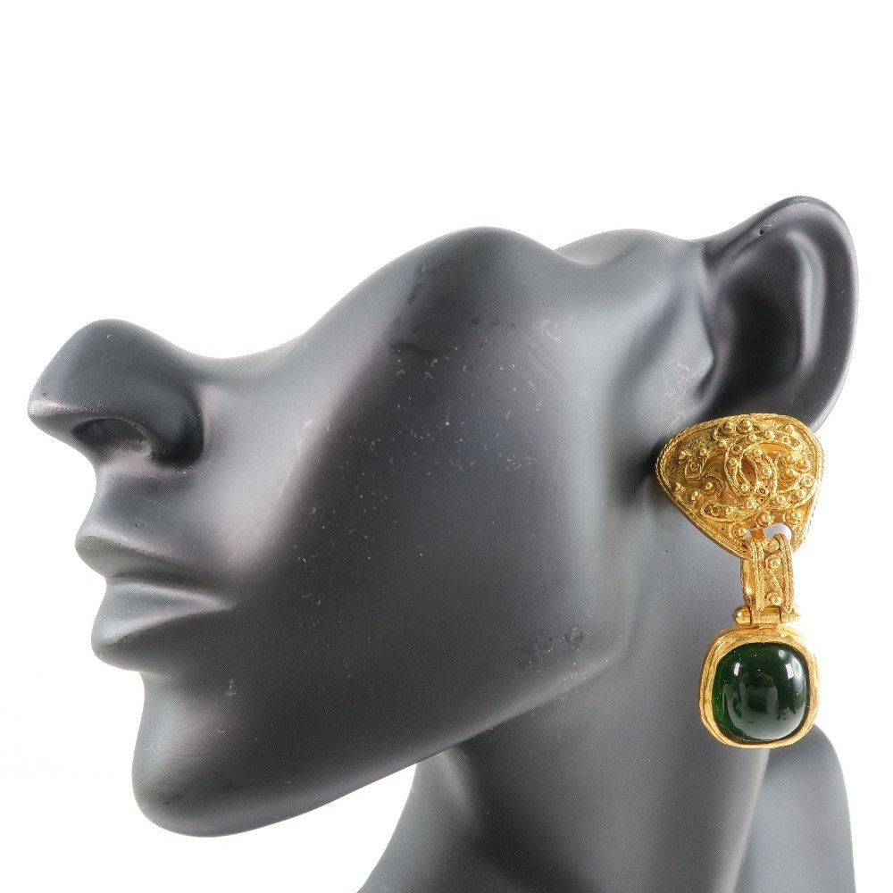 Chanel Chanel Chanel Gripoix Vintage Earrings Metal Earrings DUTY FREE for USA Size ONE SIZE - 2 Thumbnail