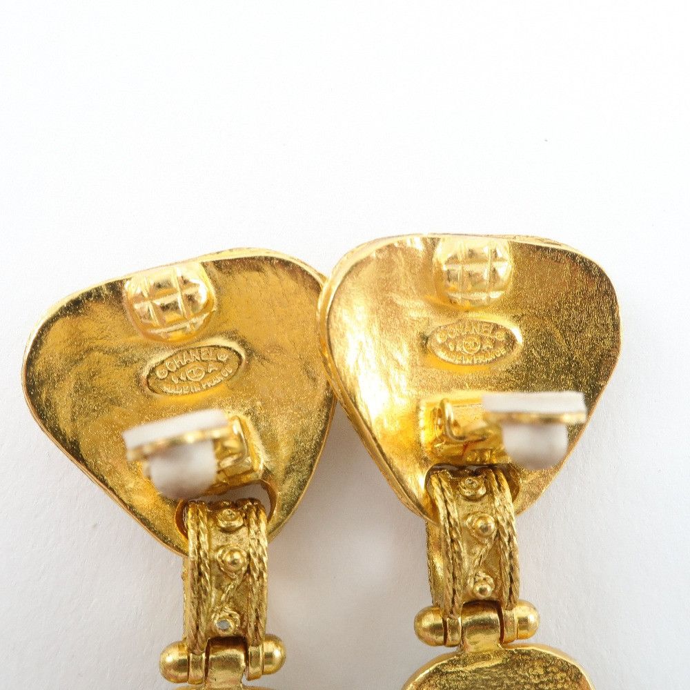 Chanel Chanel Chanel Gripoix Vintage Earrings Metal Earrings DUTY FREE for USA Size ONE SIZE - 8 Thumbnail