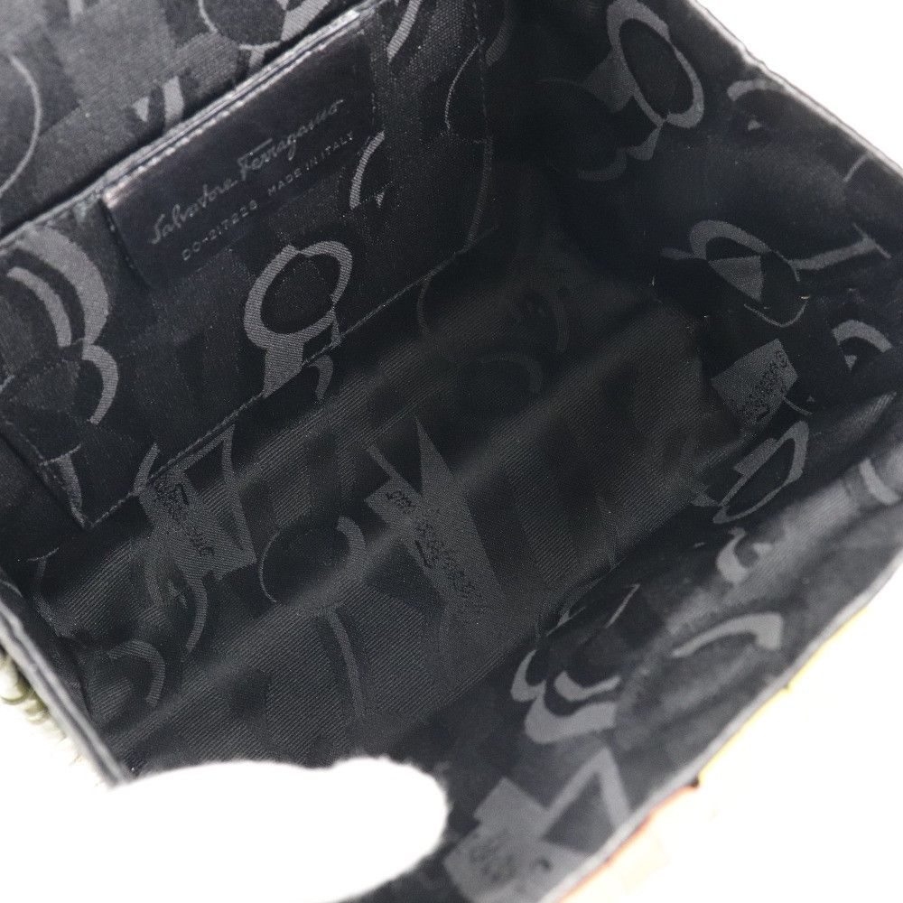 Salvatore Ferragamo Salvatore Ferragamo Salvatore Ferragamo Gancini Leather Handbag Leather Handbag DO217228 DUTY FREE for USA Size ONE SIZE - 10 Thumbnail