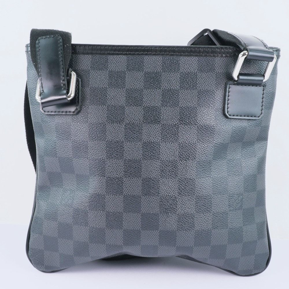 Louis Vuitton Louis Vuitton Louis Vuitton Thomas Damier Graphite Shoulder Bag Canvas Shoulder Bag N58028 DUTY FREE for USA Size ONE SIZE - 3 Thumbnail