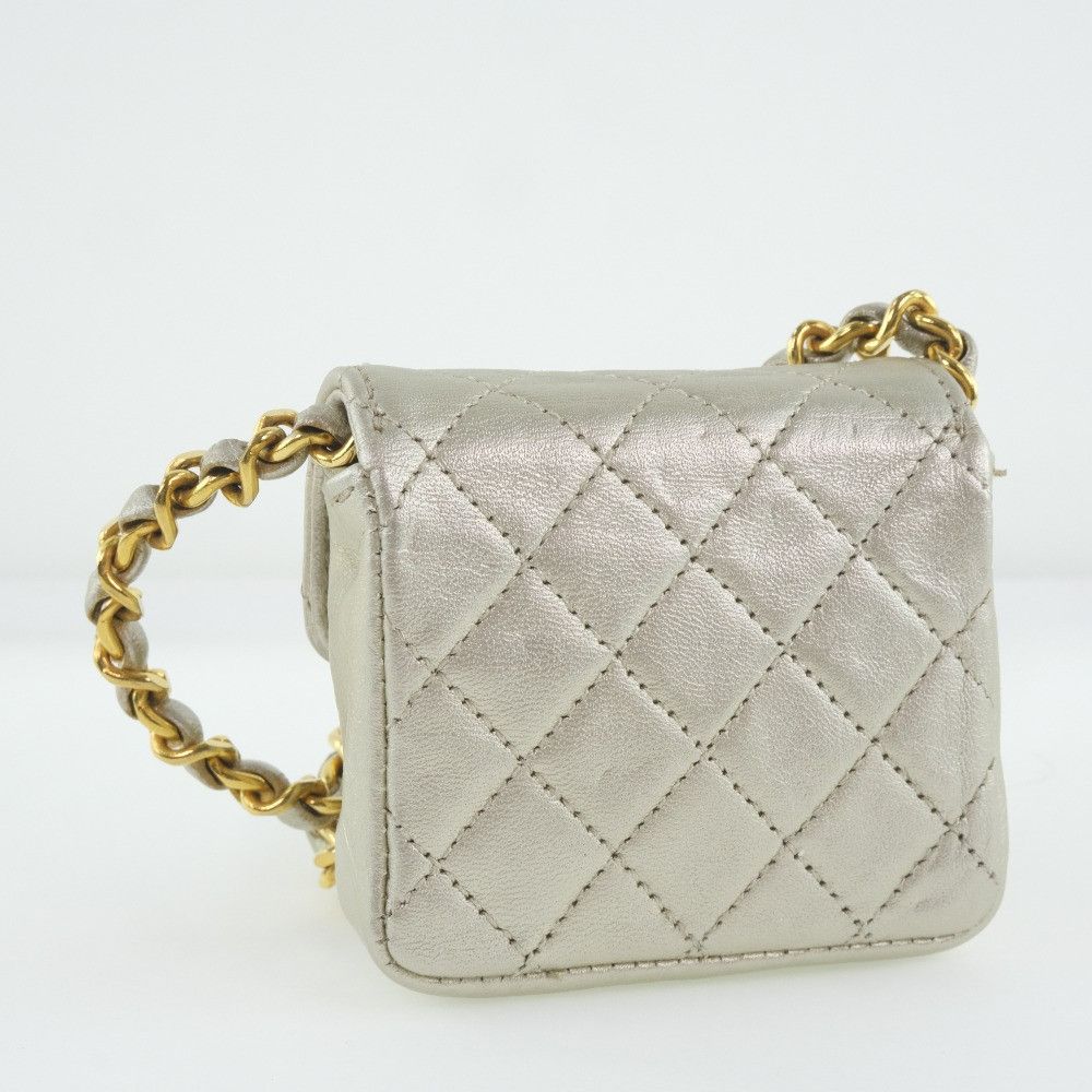 Chanel Chanel Chanel Chain Pochette Calf Shoulder Bag Leather Shoulder Bag DUTY FREE for USA Size ONE SIZE - 3 Thumbnail