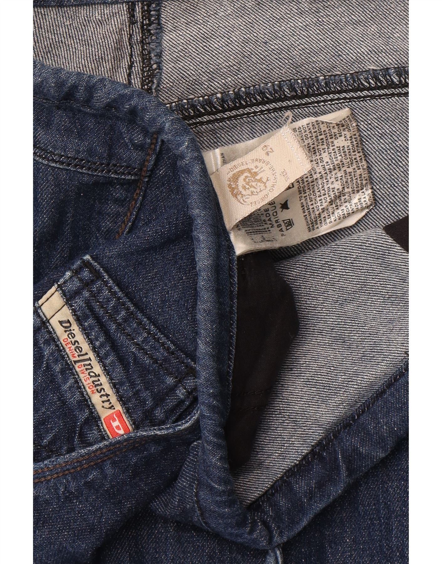 Diesel Womens Slim Jeans W29 L26 Blue Cotton Size 42" / US 20 - 3 Thumbnail