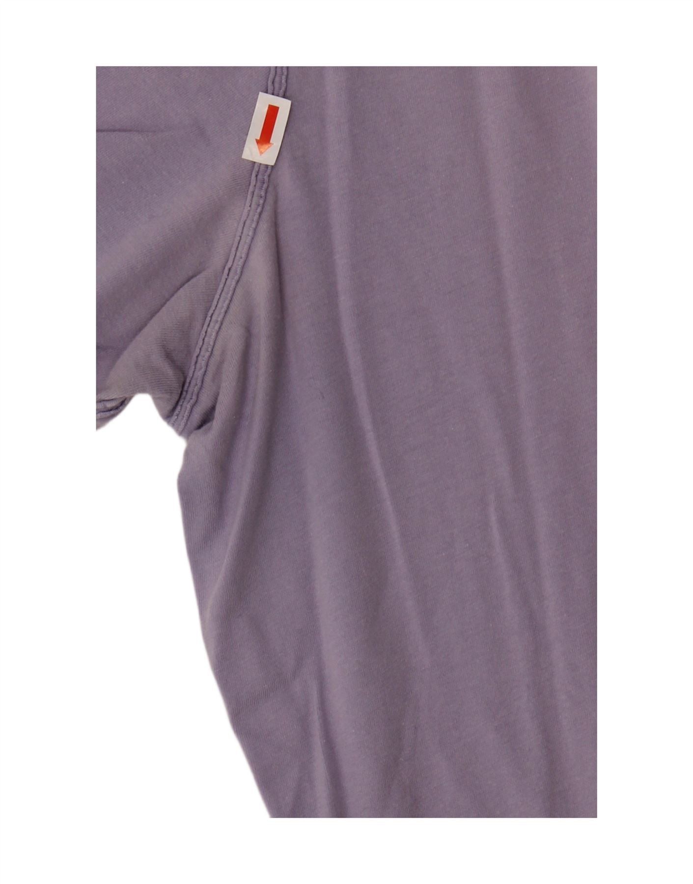 Diesel Womens T-Shirt Top UK 18 XL Purple Size XL / US 12-14 / IT 48-50 - 3 Thumbnail
