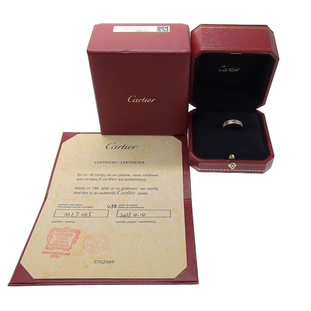 Cartier Cartier Cartier Mini Love Ring Au750 Diamond Ring Size 8 Metal Ring B4085848 DUTY FREE for USA Size ONE SIZE - 6 Thumbnail