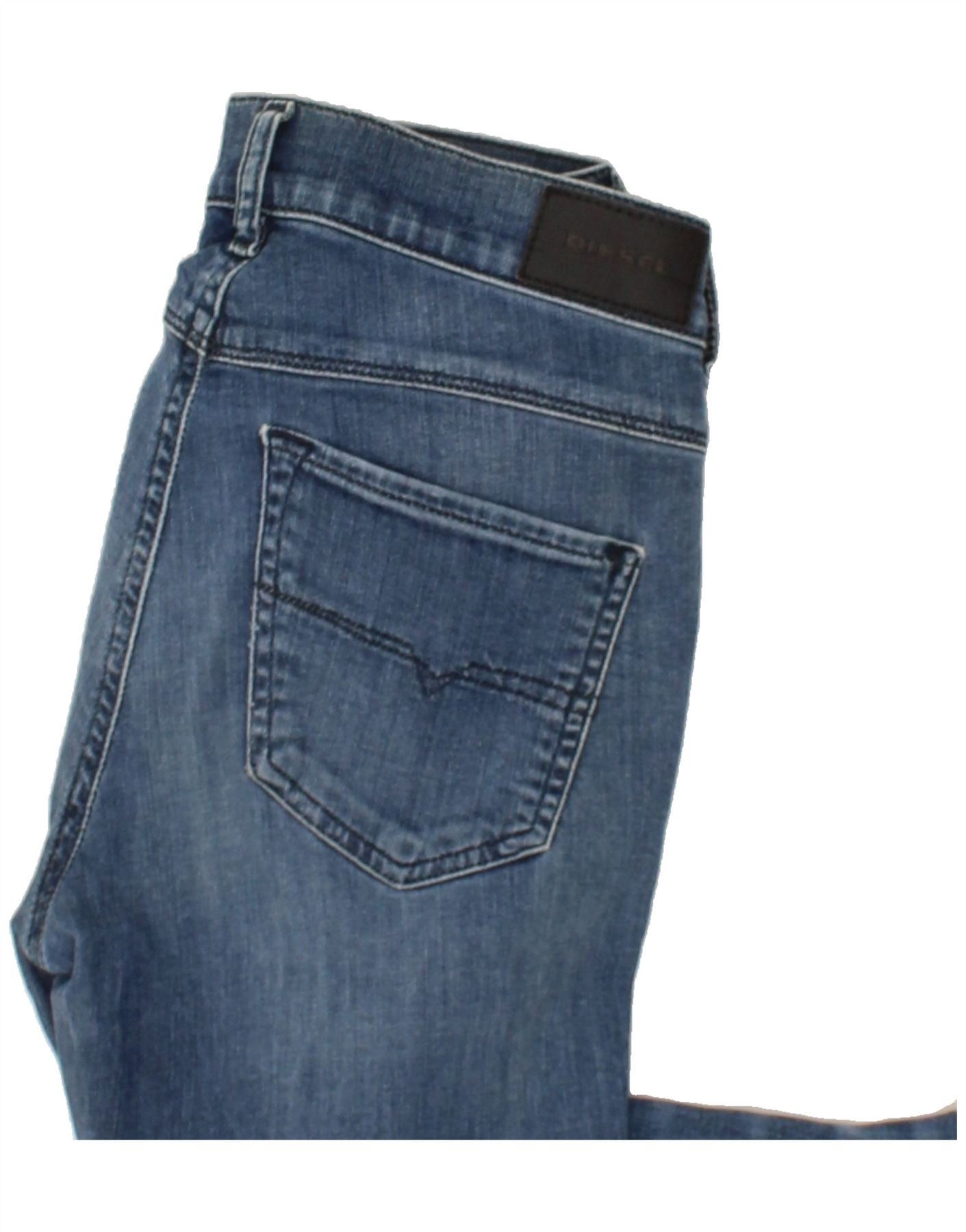 Diesel Womens Safado Skinny Jeans W26 L32 Blue Cotton Size 42" / US 20 - 4 Thumbnail