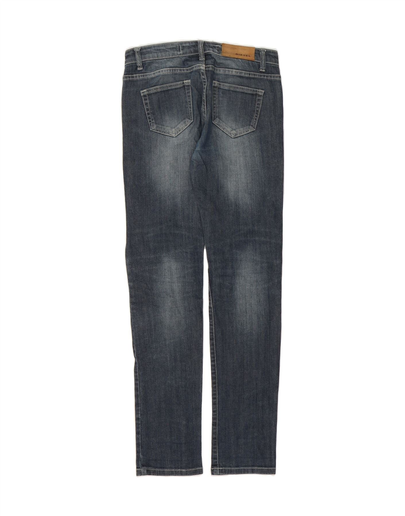 Diesel Womens Slim Jeans W28 L31 Blue Size 42" / US 20 - 2 Thumbnail