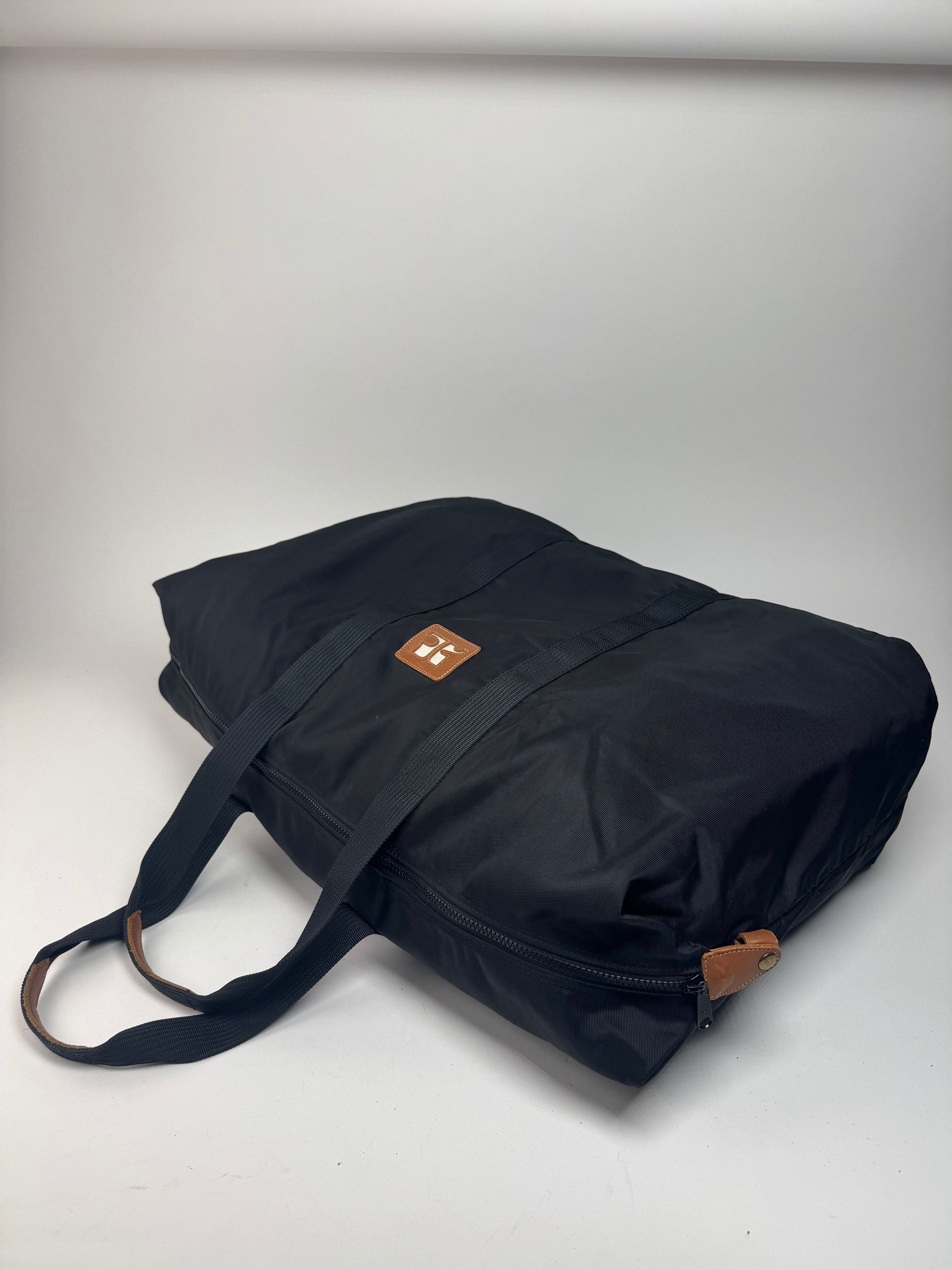 Courreges Vintage Polyester Duffel Bag Black Size ONE SIZE - 8 Thumbnail