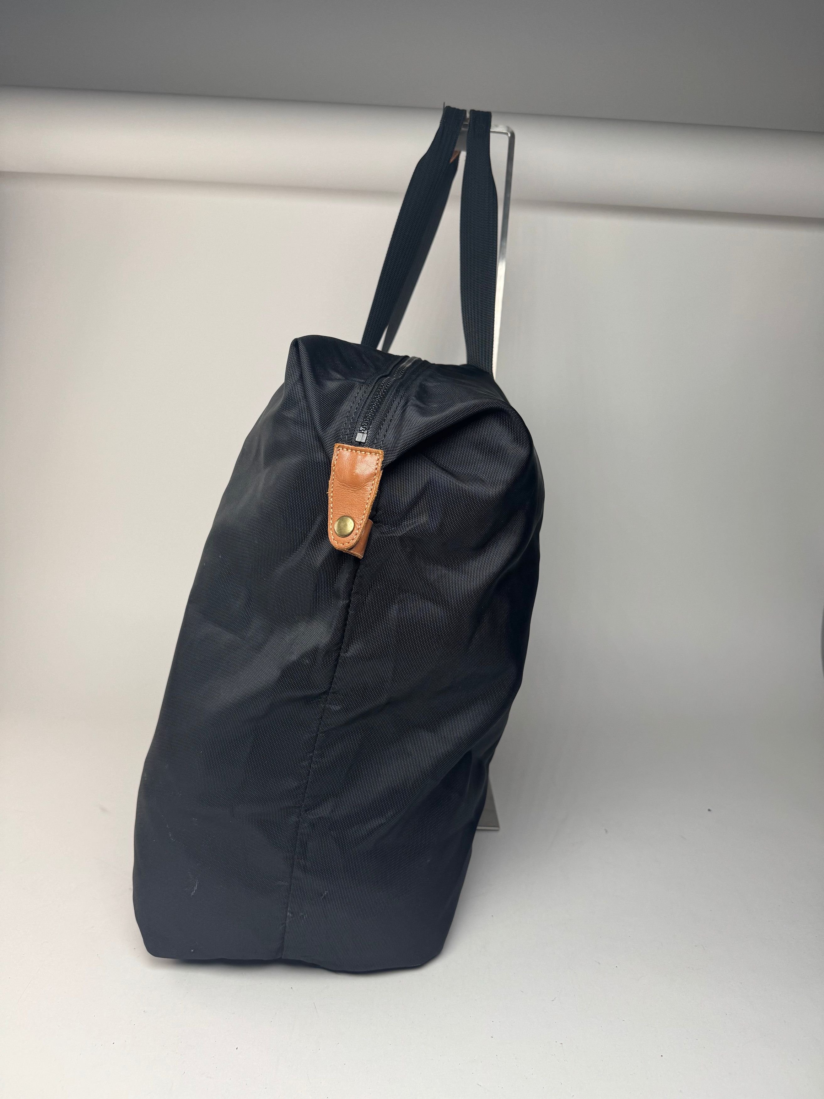 Courreges Vintage Polyester Duffel Bag Black Size ONE SIZE - 6 Thumbnail
