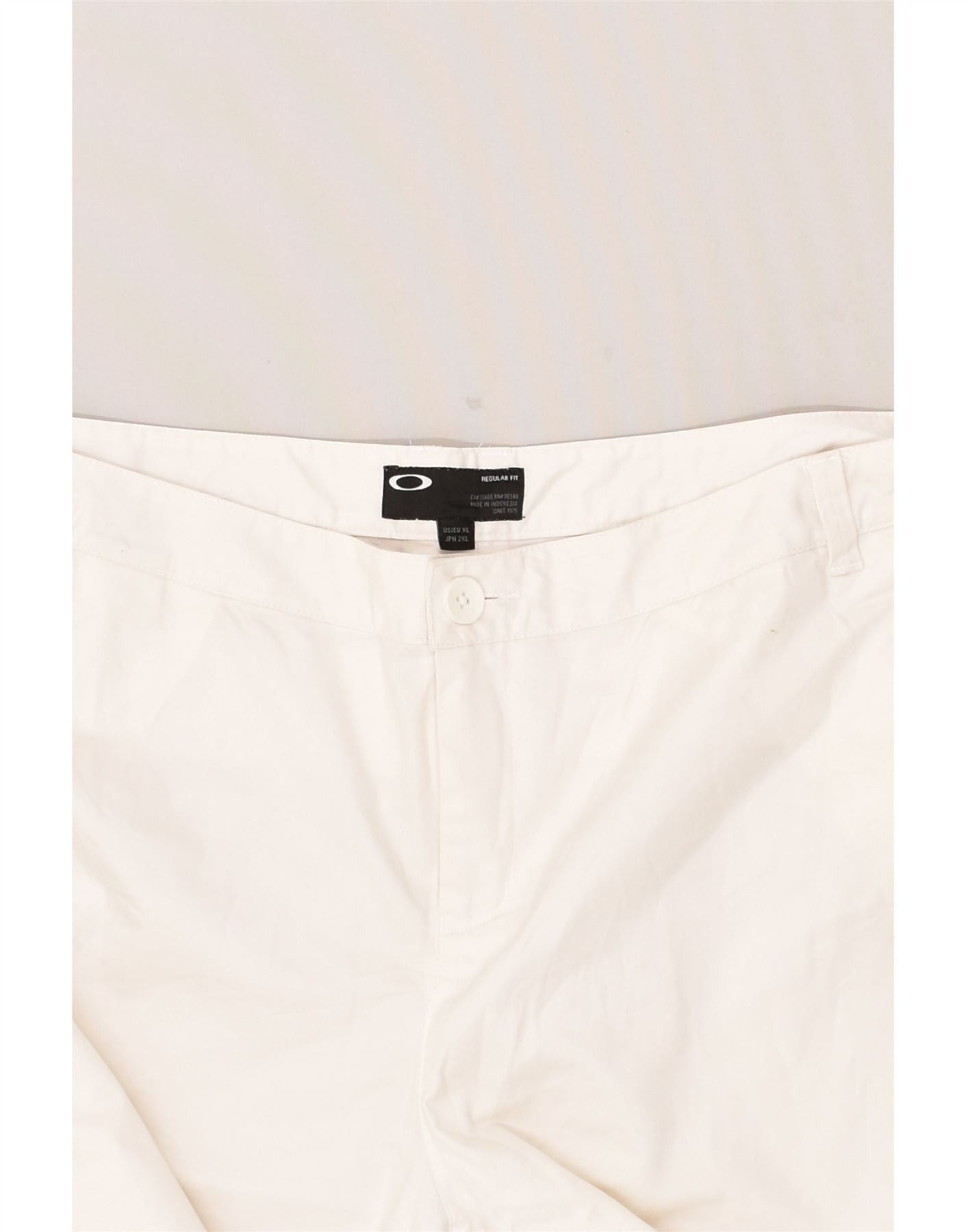 Oakley Womens Slim Regular Fit Chino Trousers UK 18 XL W38 L27 Whit Size 36" / US 14 / IT 50 - 3 Thumbnail