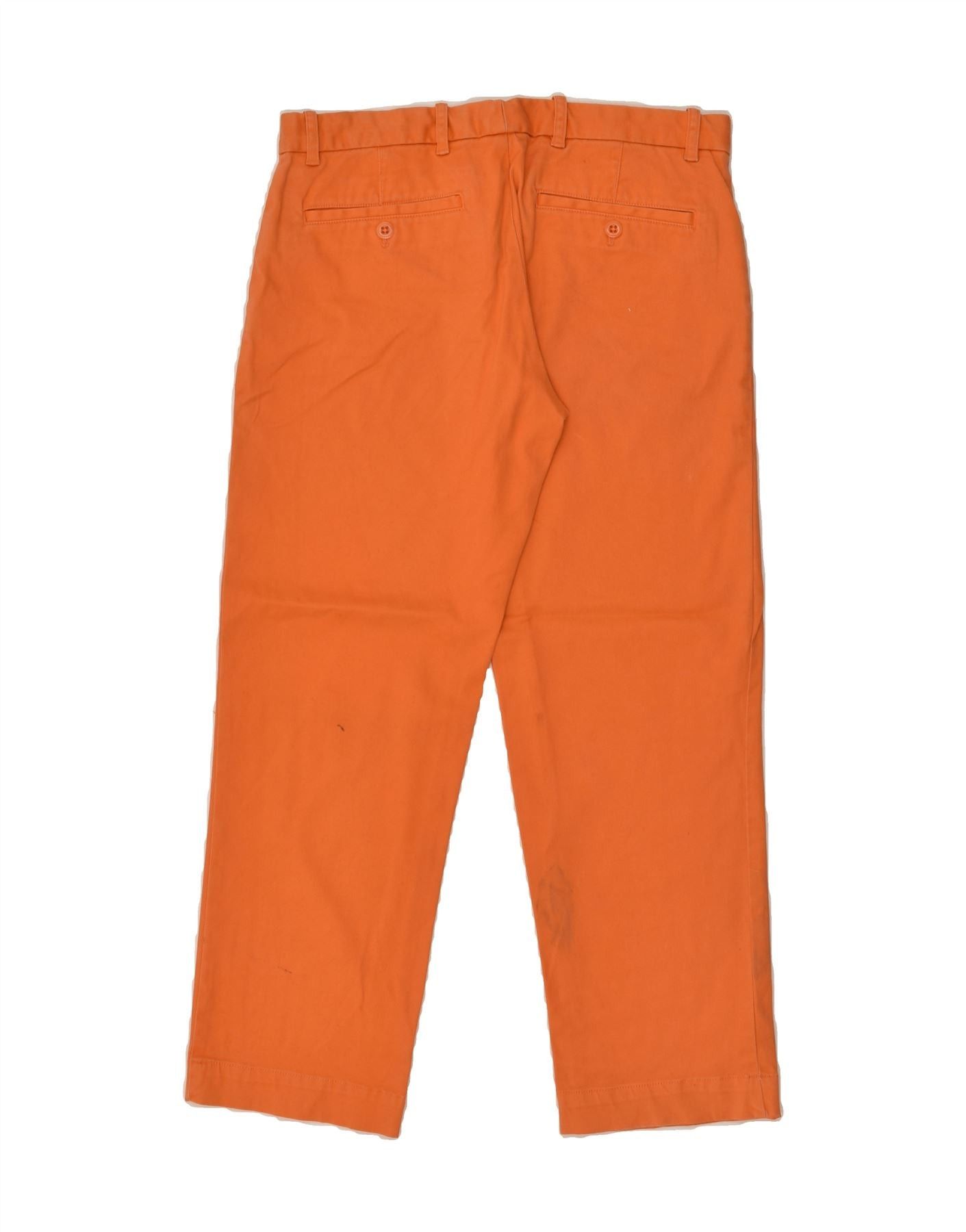 Ralph Lauren Womens Straight Chino Trousers US 6 Medium W32 L27 Orange Size 26" / US 2 / IT 38 - 2 Thumbnail