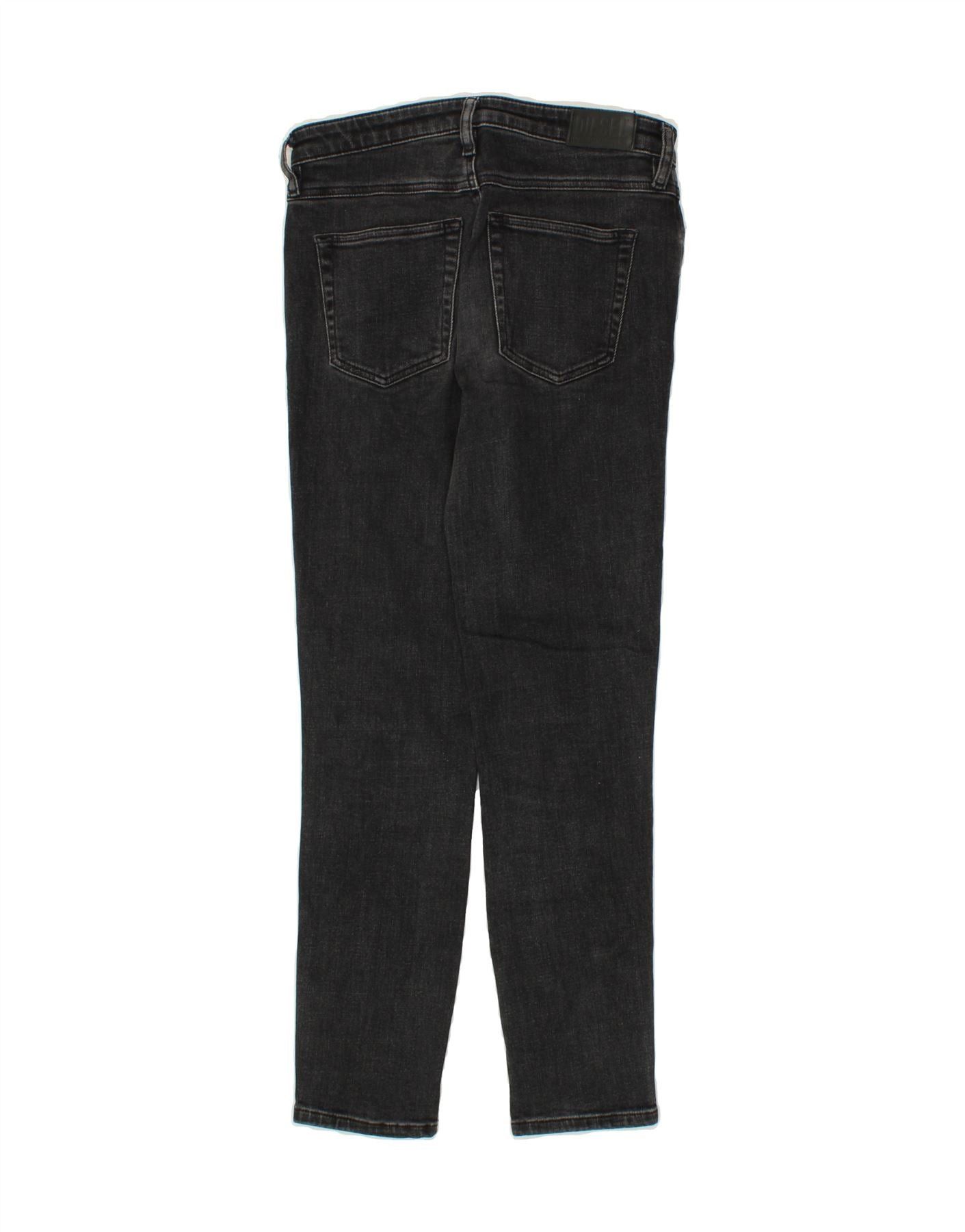 Diesel Womens Babhila Regular Waist Slim Skinny Jeans W25 L27 Black Size 42" / US 20 - 2 Thumbnail