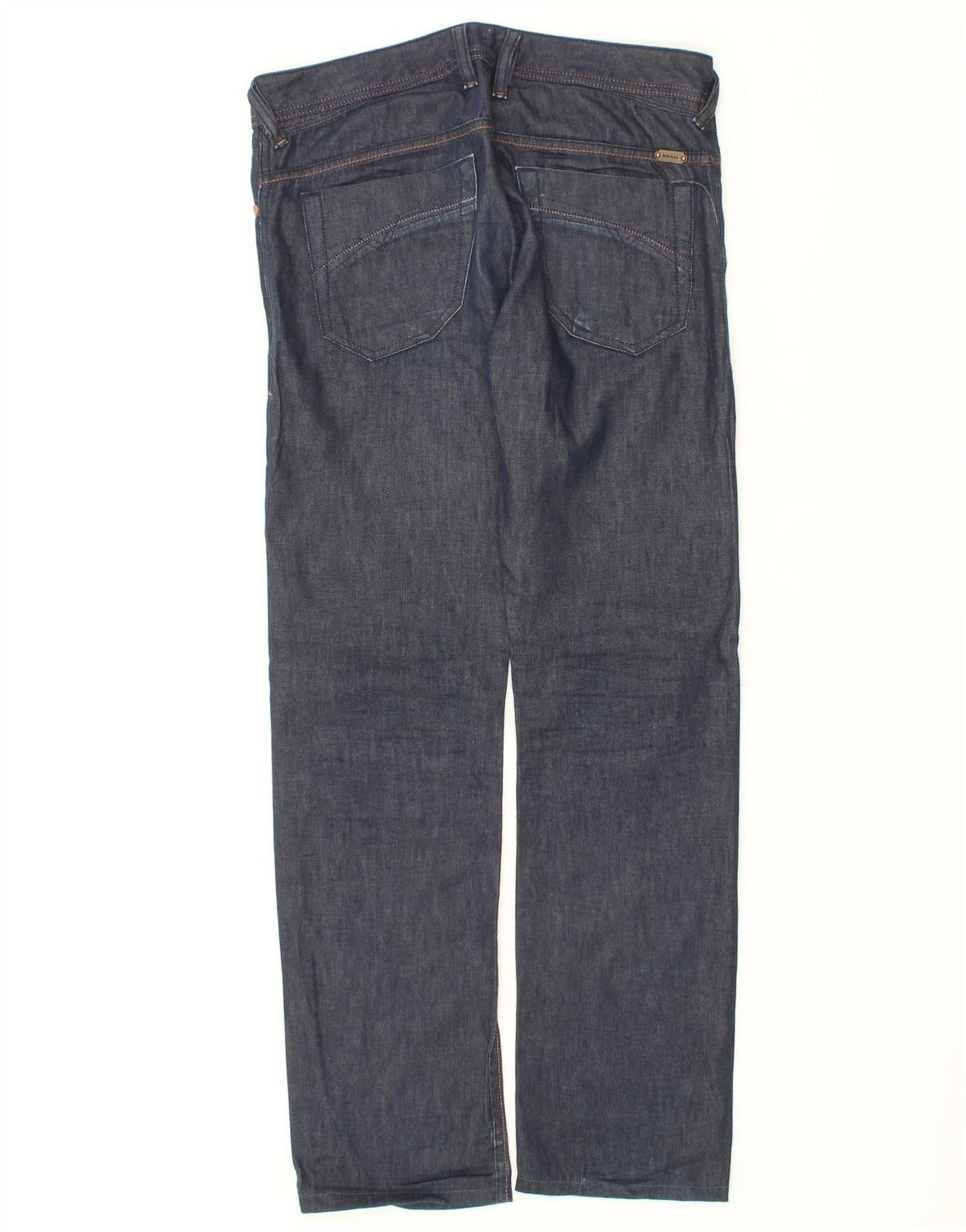 Diesel Womens Iakop Regular Slim Tapered Jeans W29 L30 Navy Blue Co Size 42" / US 20 - 2 Thumbnail