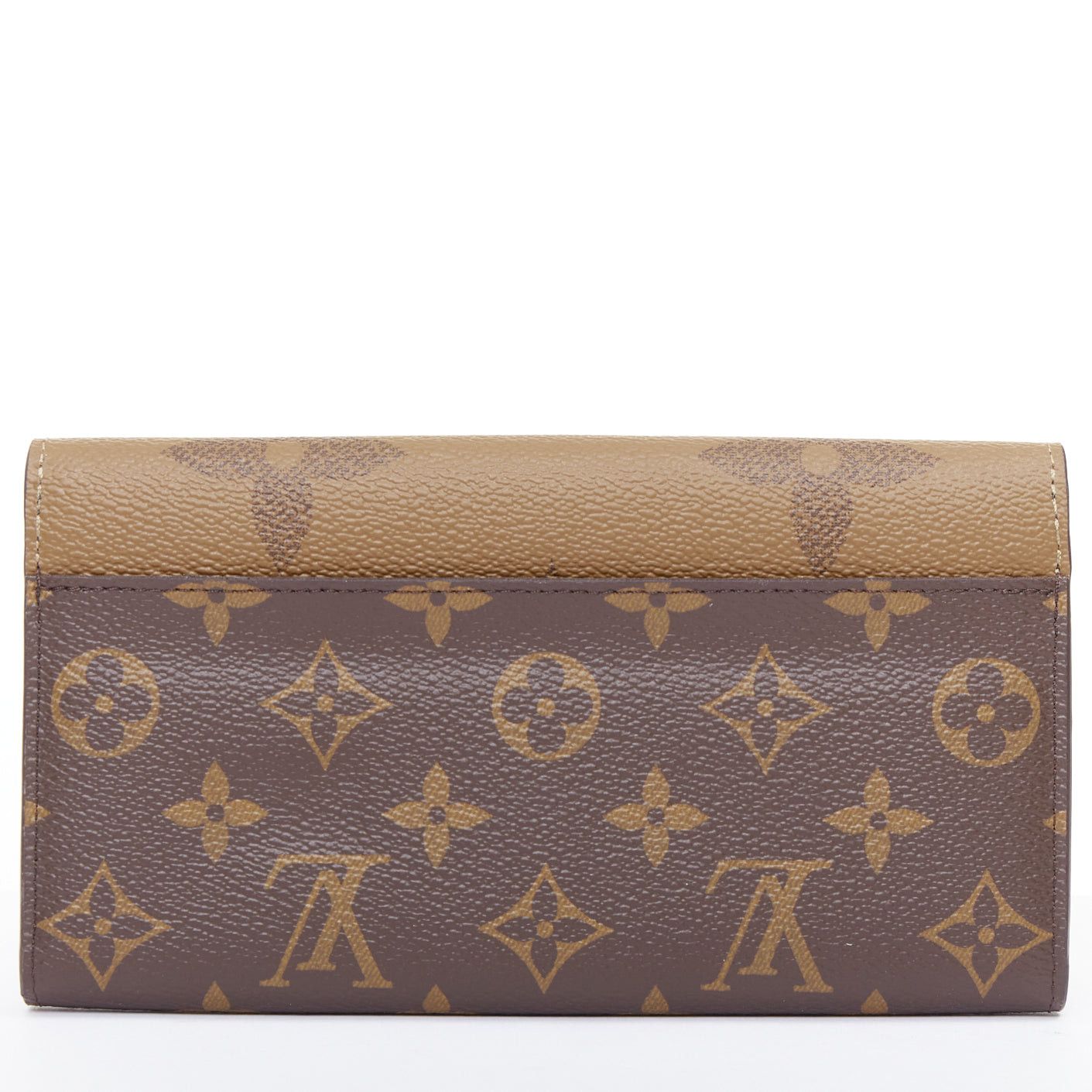 Louis Vuitton Louis Vuitton SarahMonogram Reverse Giant canvas rectangular wallet Size ONE SIZE - 2 Thumbnail