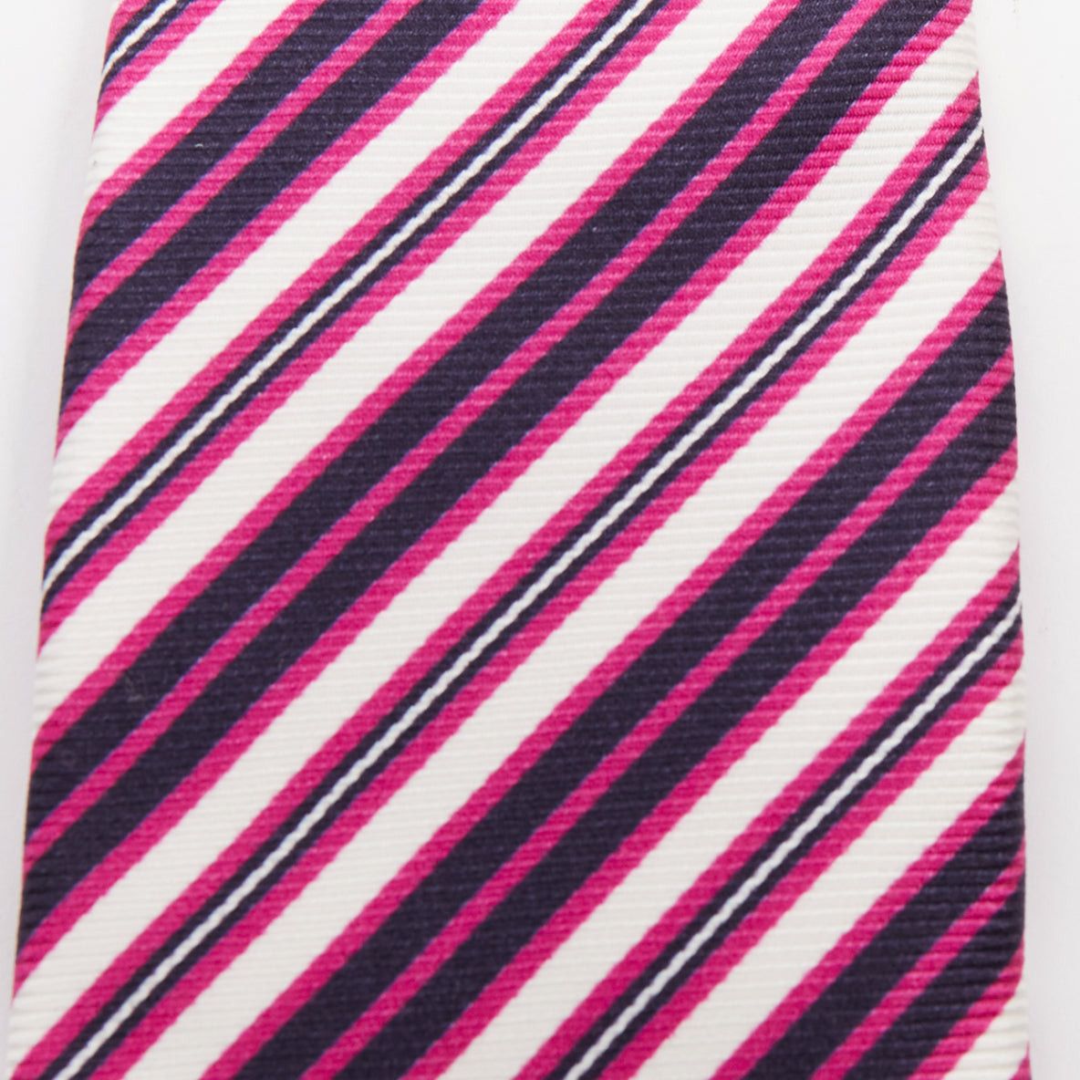 Kiton KITON NAPOLI Set of 4 100% silk green pink yellow purple diagonal stripes dress tie Size ONE SIZE - 6 Thumbnail