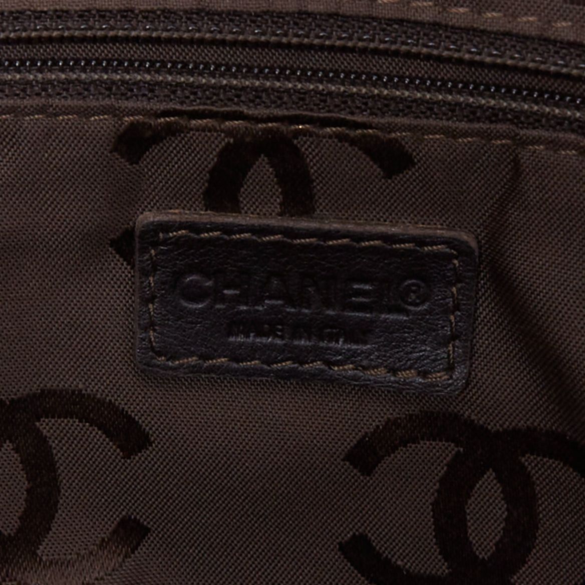 Chanel CHANEL Wild Stitch Surpique brown lambskin leather matelasse bowler bag Size ONE SIZE - 10 Thumbnail