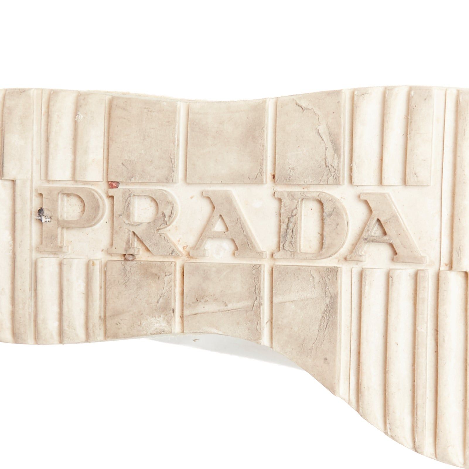 Prada PRADA Wingtip white green leather espadrille wedged brogue oxfords EU35.5 Size US 5.5 / IT 35.5 - 10 Thumbnail