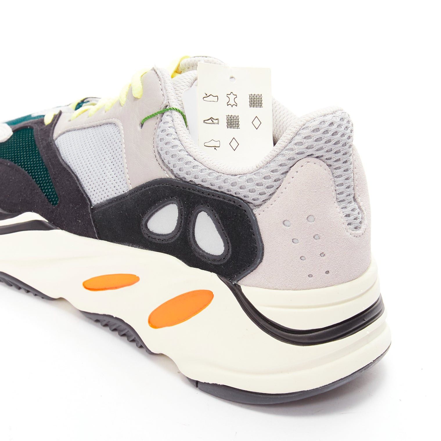 Adidas ADIDAS Yeezy Boost 700 green orange yellow grey sneakers US10.5 EU43.5 Size US 10.5 / EU 43-44 - 8 Thumbnail