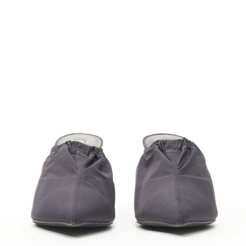 Yeezy YEEZY Kanye West Season 8 Onyx nylon Track Pants pointy mule pump EU36 Size US 6 / IT 36 - 3 Thumbnail