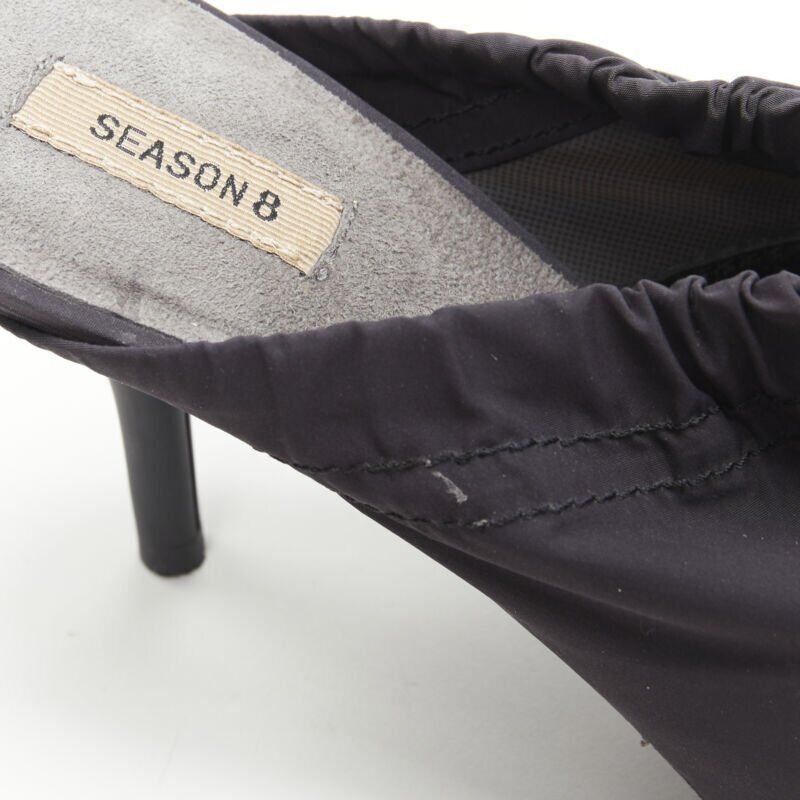 Yeezy YEEZY Kanye West Season 8 Onyx nylon Track Pants pointy mule pump EU36 Size US 6 / IT 36 - 8 Thumbnail