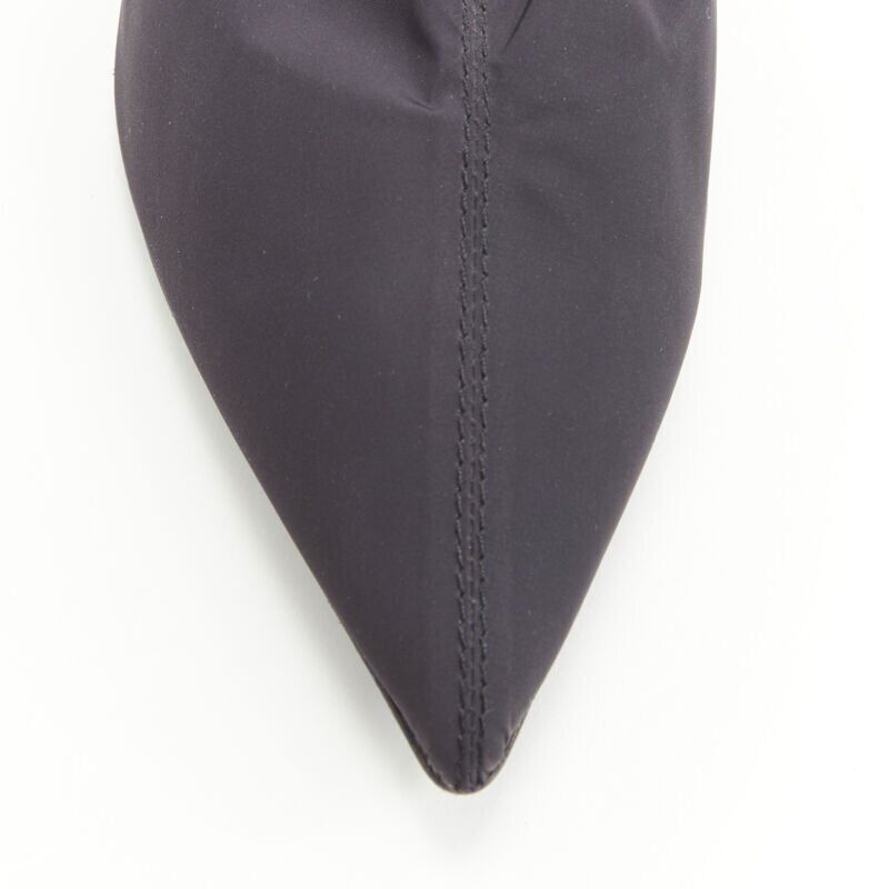 Yeezy YEEZY Kanye West Season 8 Onyx nylon Track Pants pointy mule pump EU36 Size US 6 / IT 36 - 6 Thumbnail