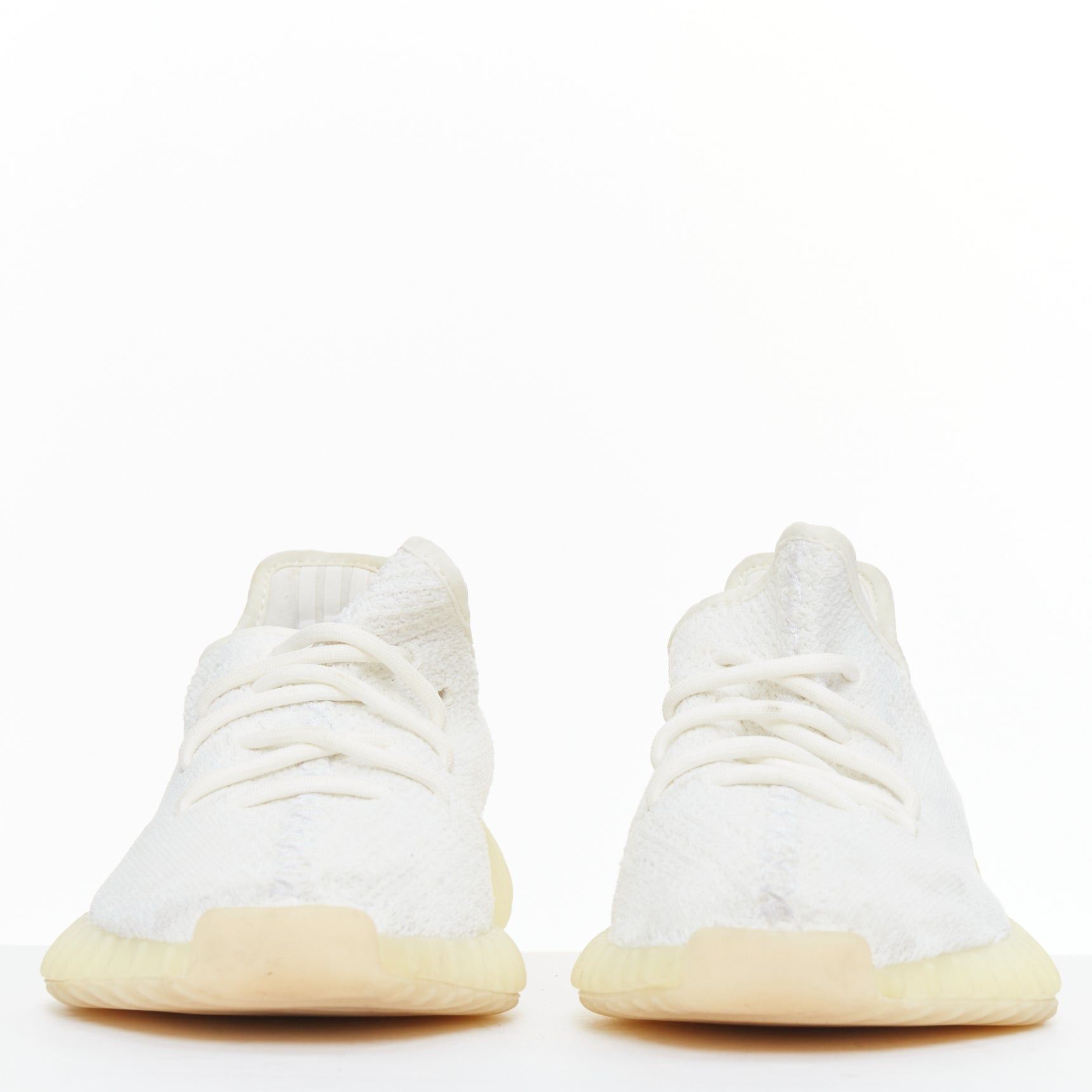 Yeezy YEEZY ADIDAS Kanye West Boost 350 V2 white knit fabric dad sneakers EU40 Size US 7 / EU 40 - 3 Thumbnail