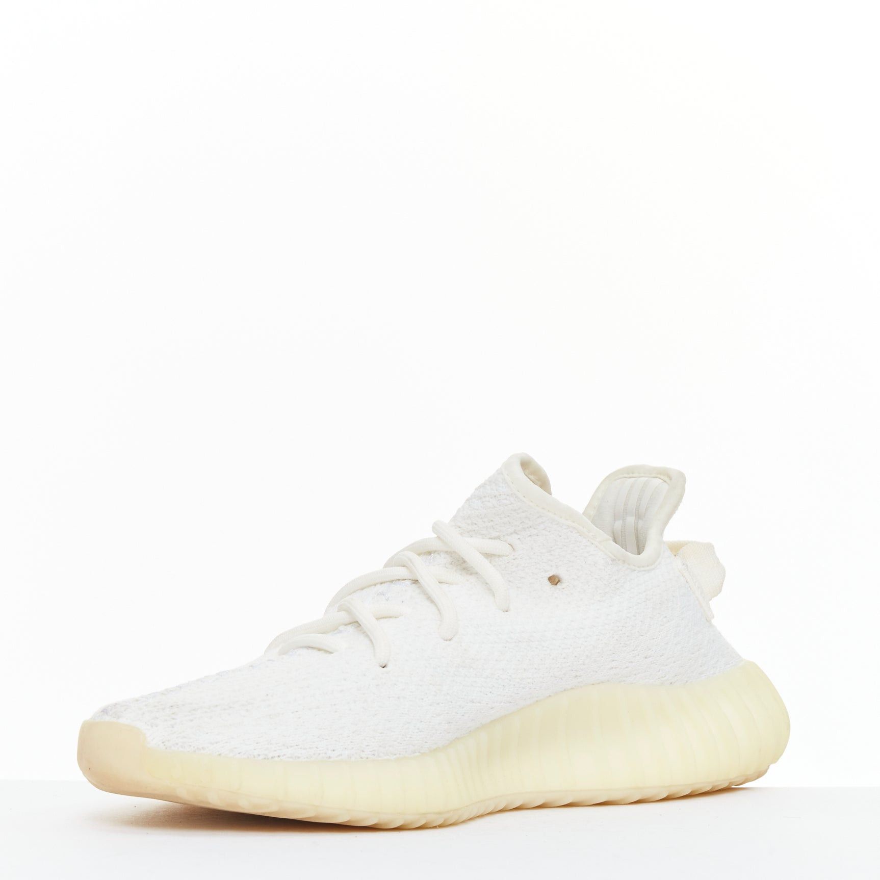 Yeezy YEEZY ADIDAS Kanye West Boost 350 V2 white knit fabric dad sneakers EU40 Size US 7 / EU 40 - 4 Thumbnail