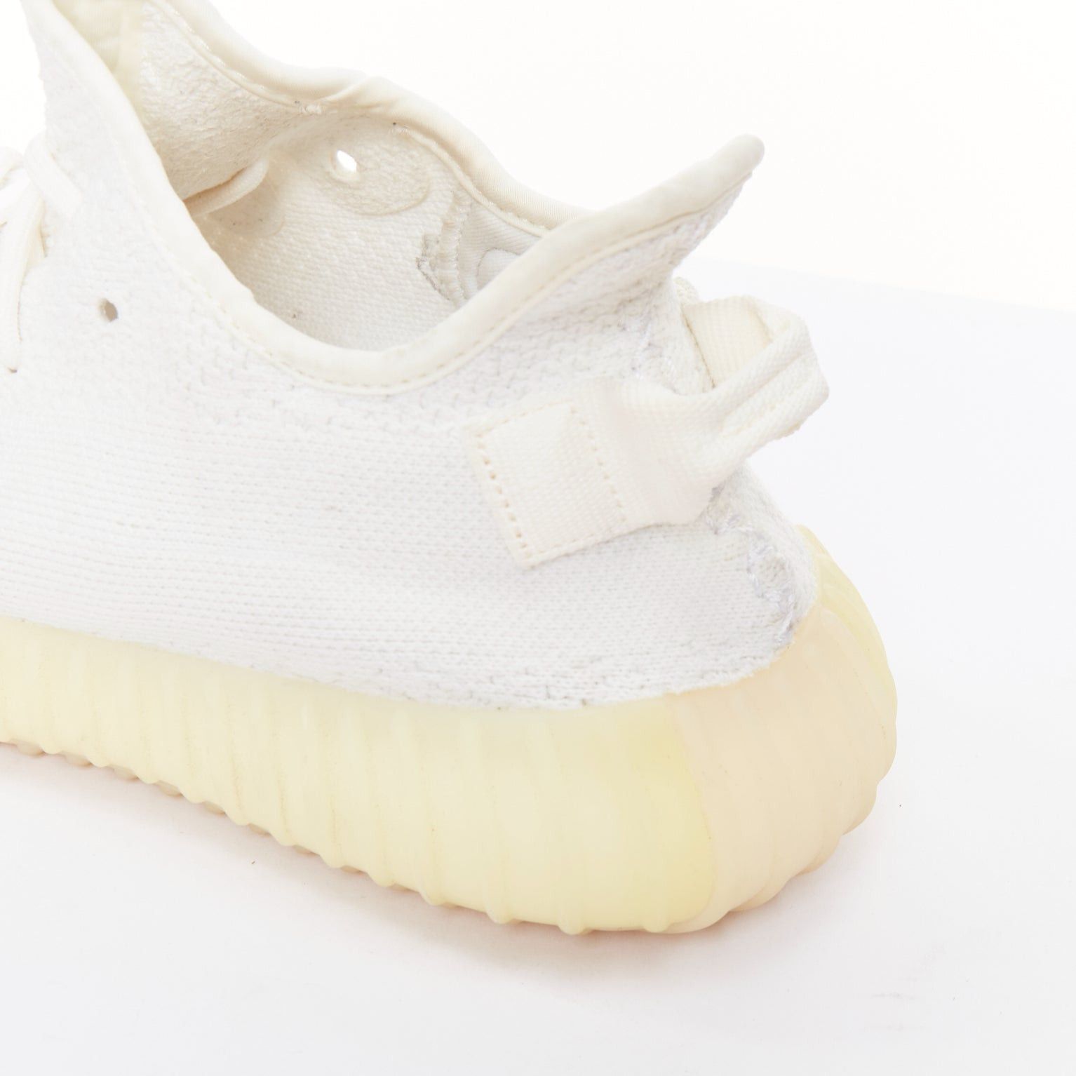 Yeezy YEEZY ADIDAS Kanye West Boost 350 V2 white knit fabric dad sneakers EU40 Size US 7 / EU 40 - 8 Thumbnail