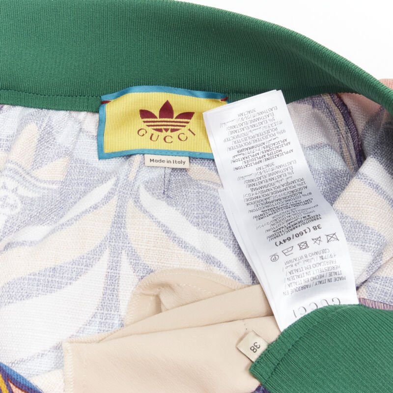 Gucci GUCCI ADIDAS 2022 Trefoil logo print web waist 3-striped shorts IT38 XS Size 26" / US 2 / IT 38 - 9 Thumbnail