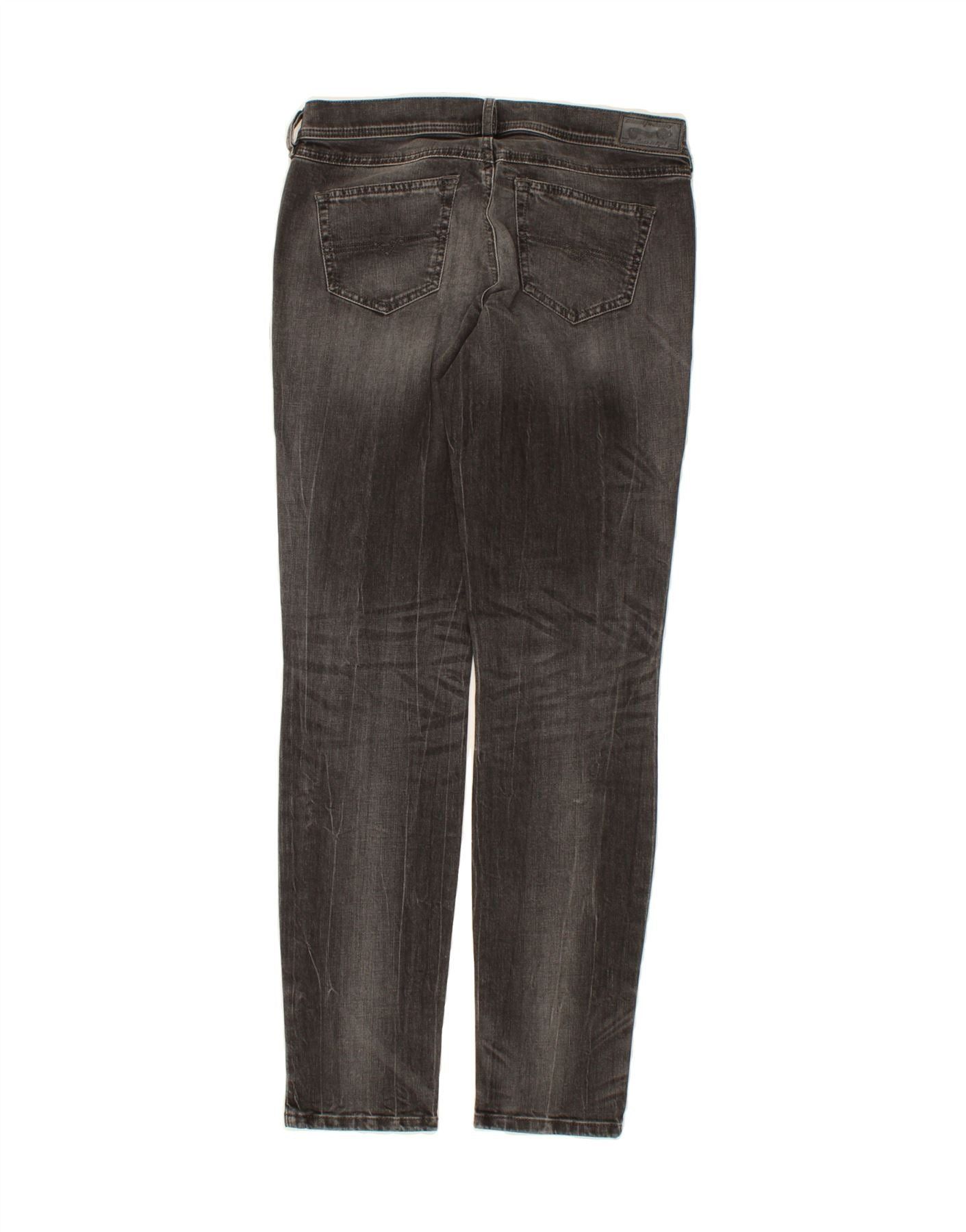 Diesel Womens Francy Low Waist Relaxed Fit Skinny Jeans W29 L312 Gr Size 42" / US 20 - 2 Thumbnail