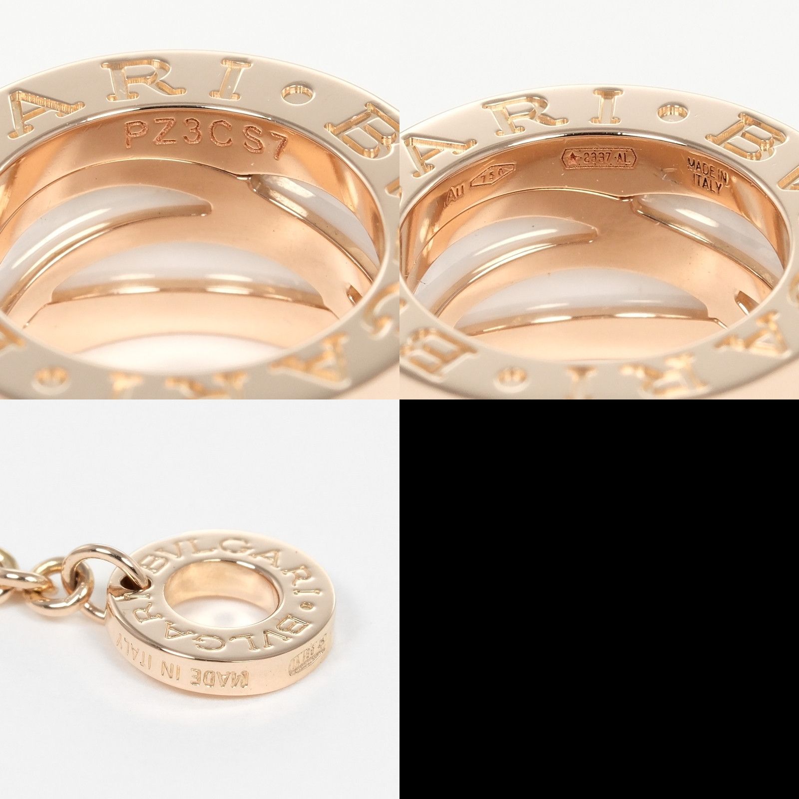 Bvlgari Bvlgari Bvlgari B.ZERO1 Design Legend Au750 Ceramic Necklace Ceramic Necklace DUTY FREE for USA Size ONE SIZE - 4 Thumbnail