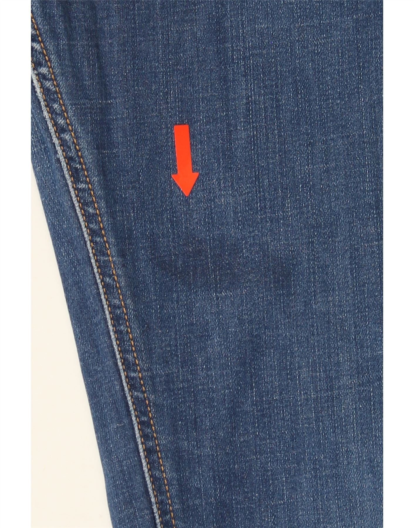 Diesel Womens Sleenker Slim Skinny Jeans W31 L34 Blue Cotton Size 42" / US 20 - 3 Thumbnail