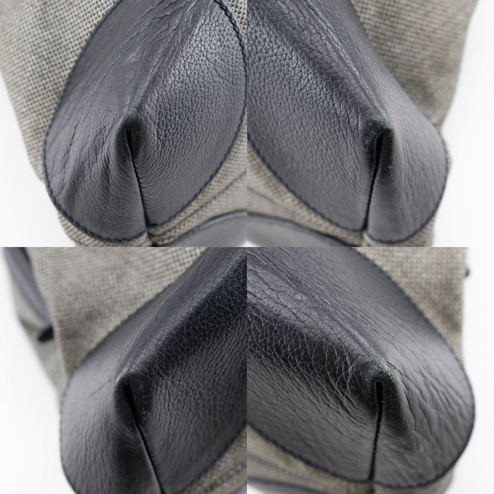 Bottega Veneta Bottega Veneta Bottega Veneta Tote Bag Canvas/Leather 2way Bag Canvas Tote Bag DUTY FREE for USA Size ONE SIZE - 4 Thumbnail