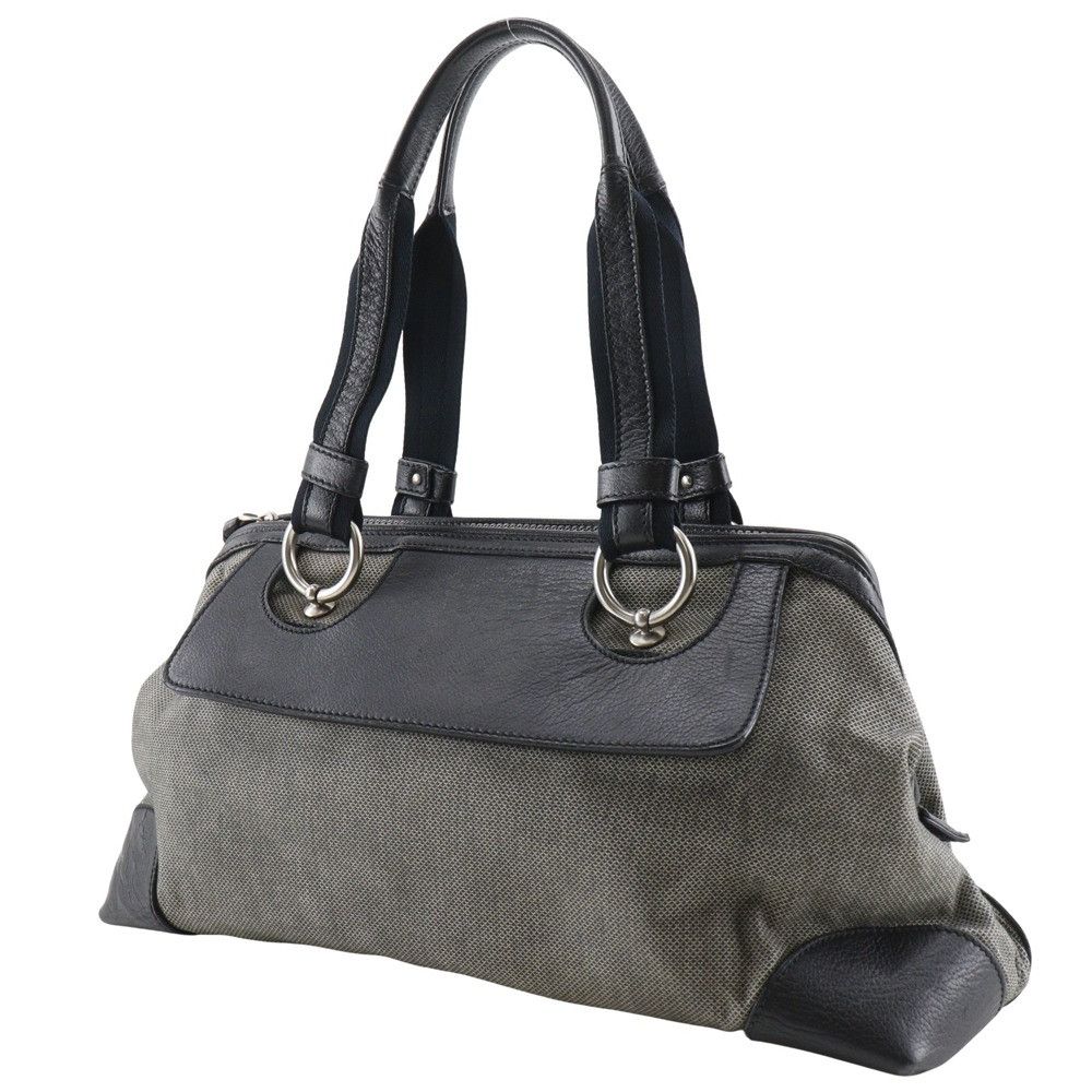 Bottega Veneta Bottega Veneta Bottega Veneta Tote Bag Canvas/Leather 2way Bag Canvas Tote Bag DUTY FREE for USA Size ONE SIZE - 2 Thumbnail